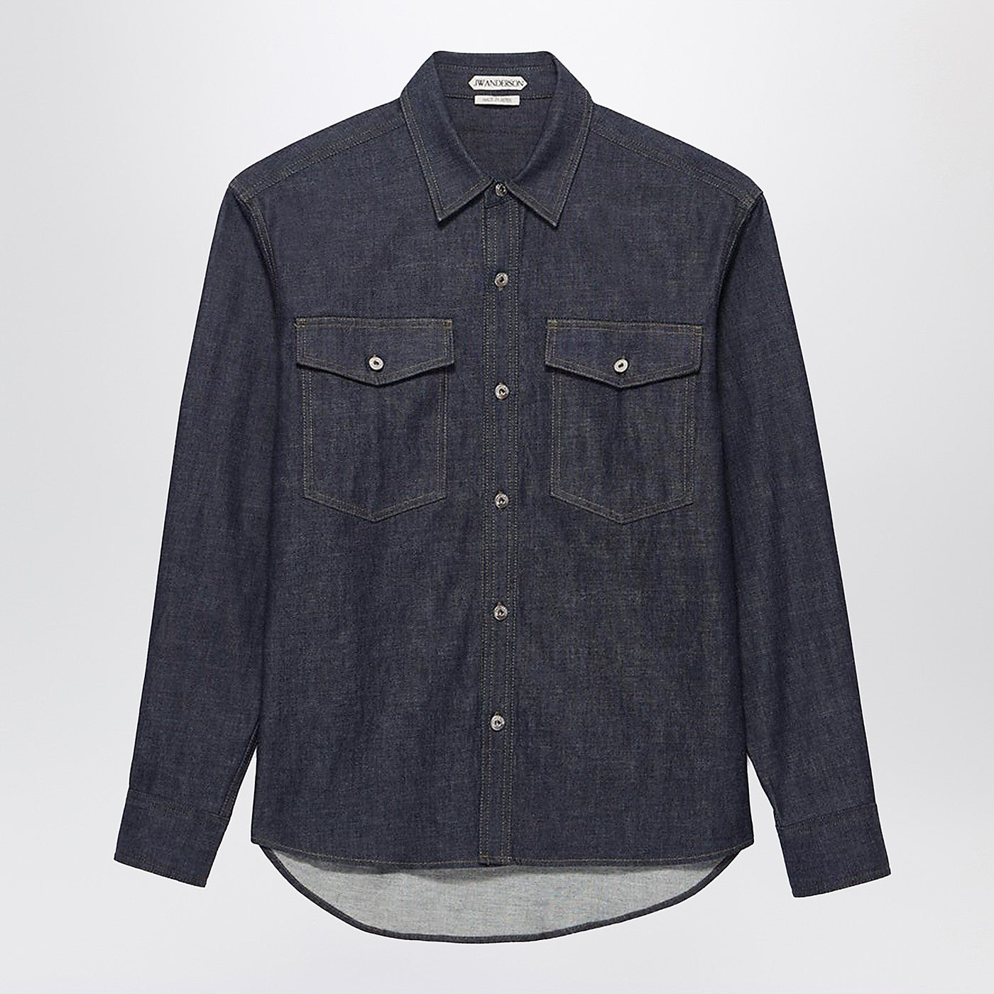 Jw Anderson Indigo Oversized Denim Shirt Women J.W. ANDERSON