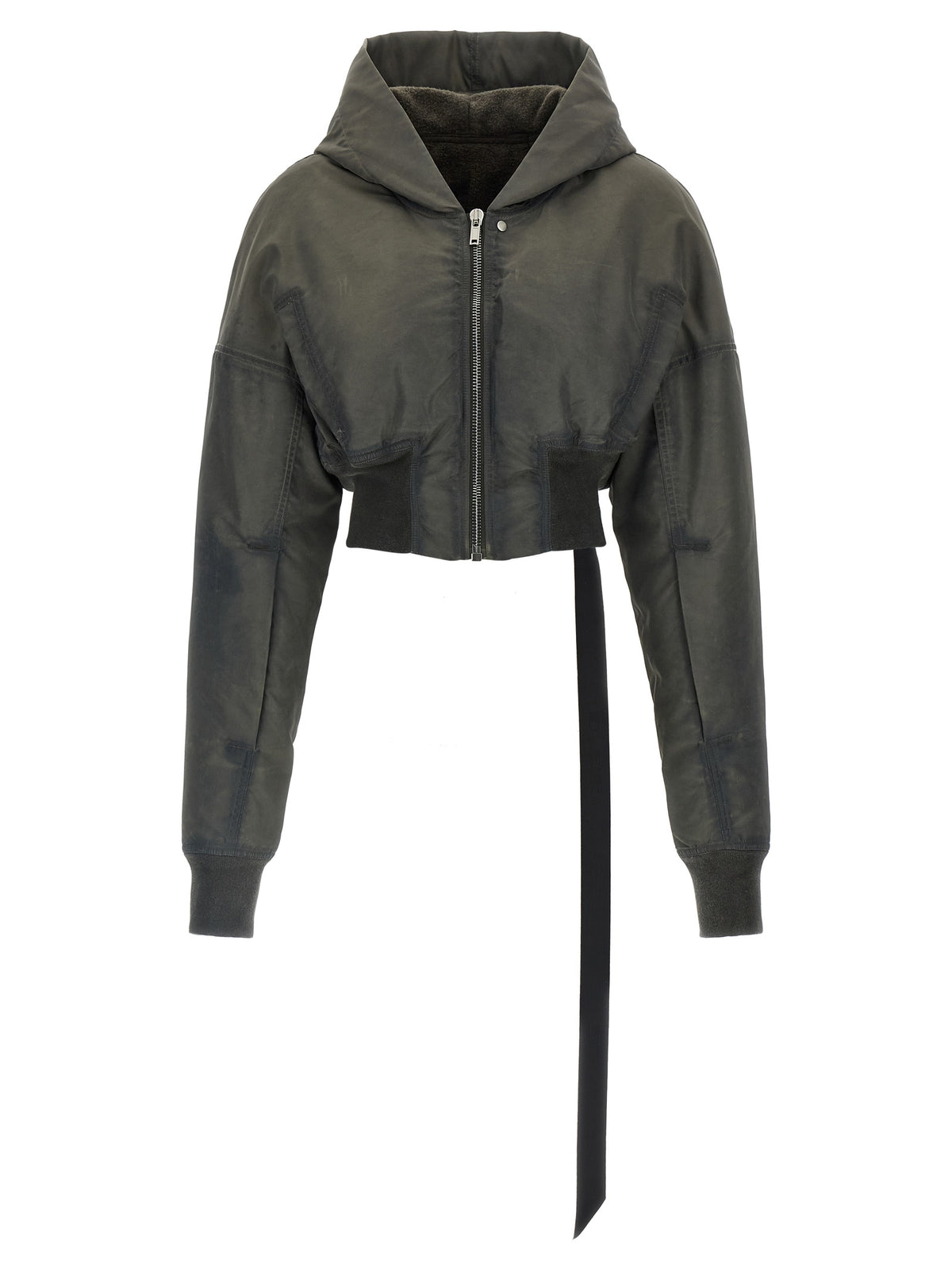 Drkshdw Women 'Hooded Cropped Flight' Bomber Jacket DRKSHDW