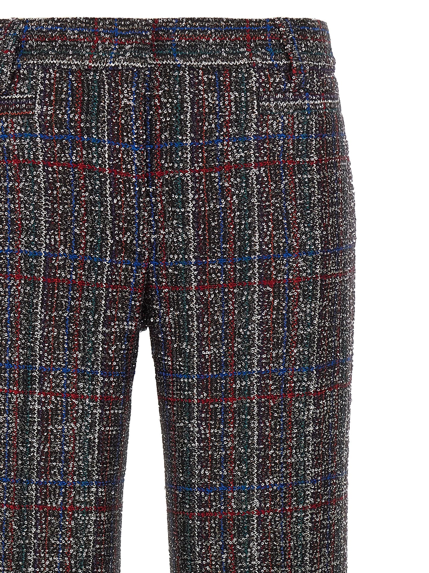 Missoni Women Sequin Tartan Pants MISSONI