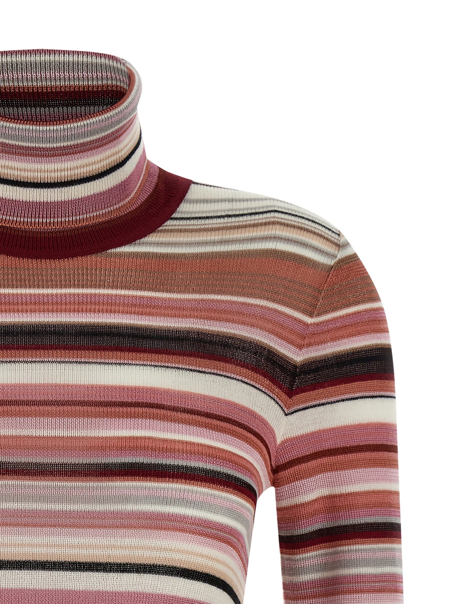 Missoni Women Striped Turtleneck Sweater MISSONI