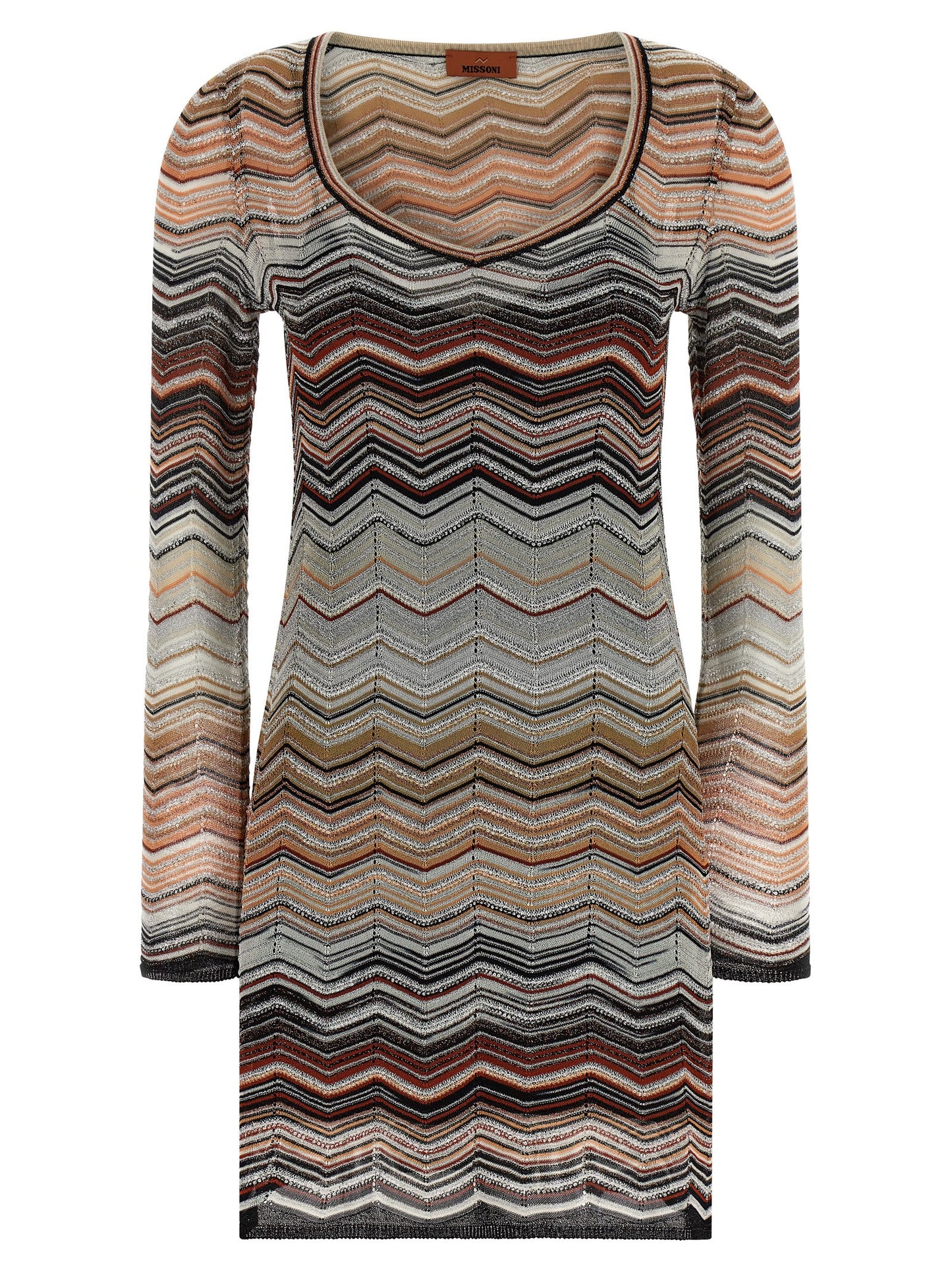 Missoni Women Chevron Lamé Dress MISSONI