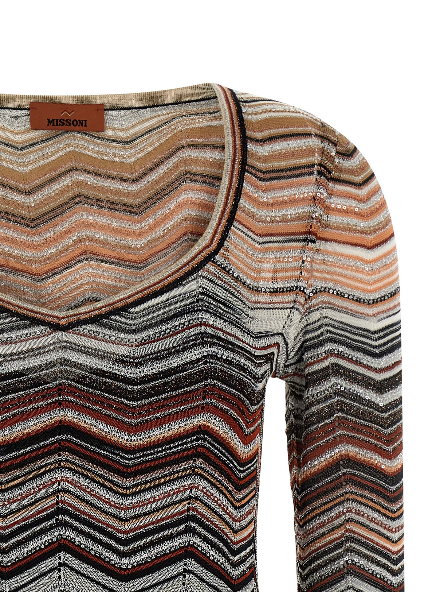 Missoni Women Chevron Lamé Dress MISSONI