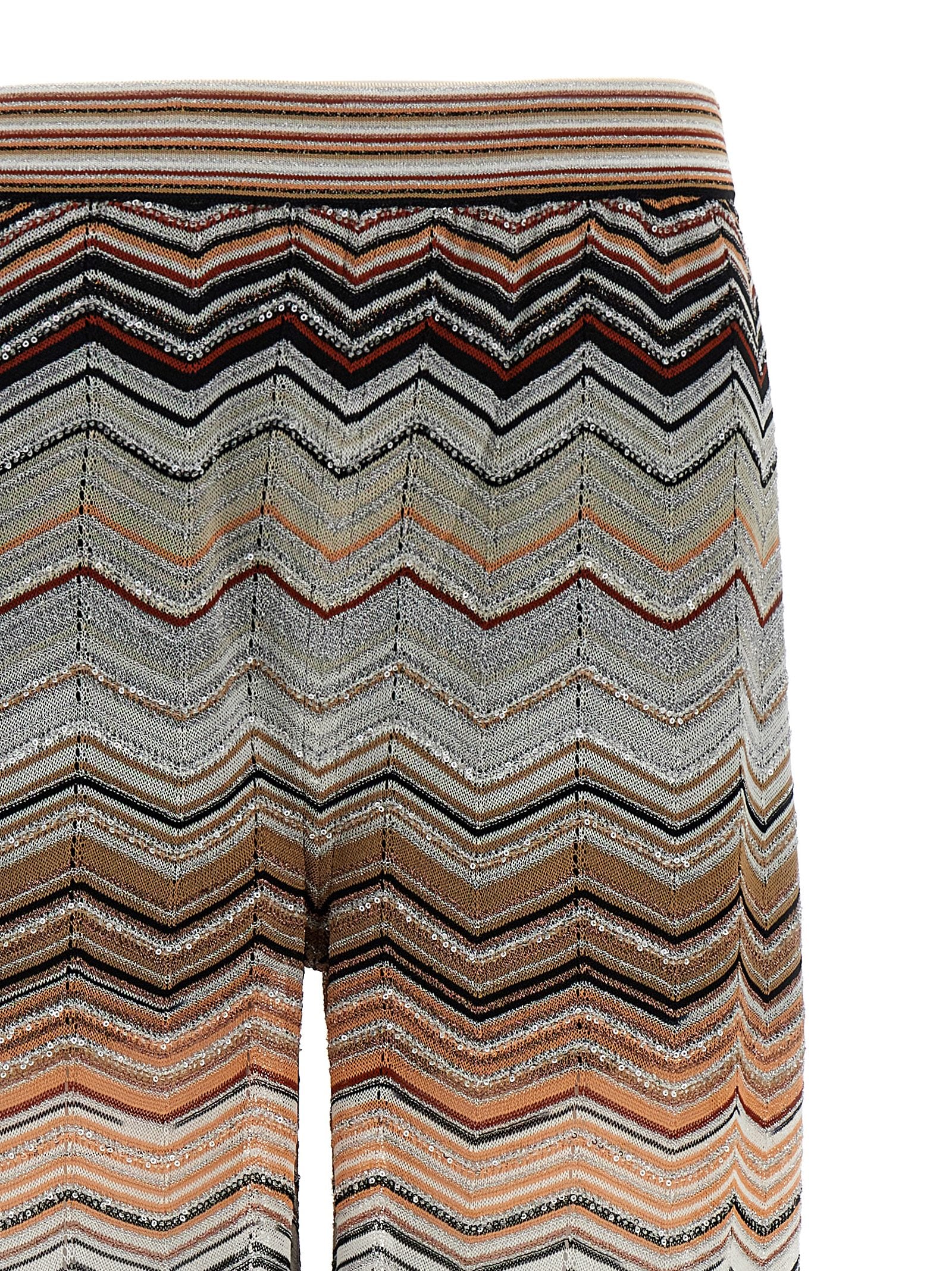 Missoni Women Chevron Lamé Pants MISSONI