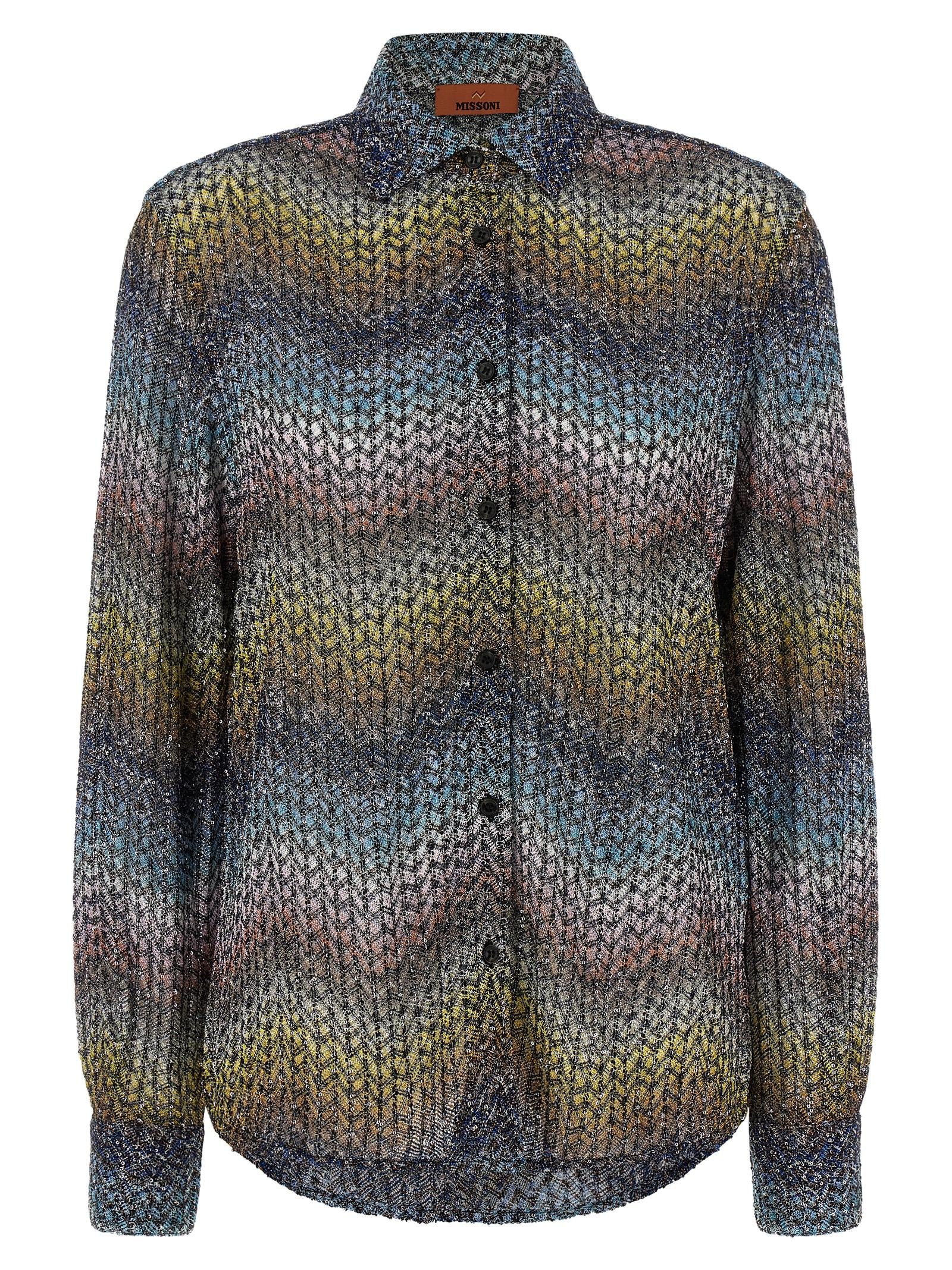 Missoni Women Lamé Viscose Shirt MISSONI