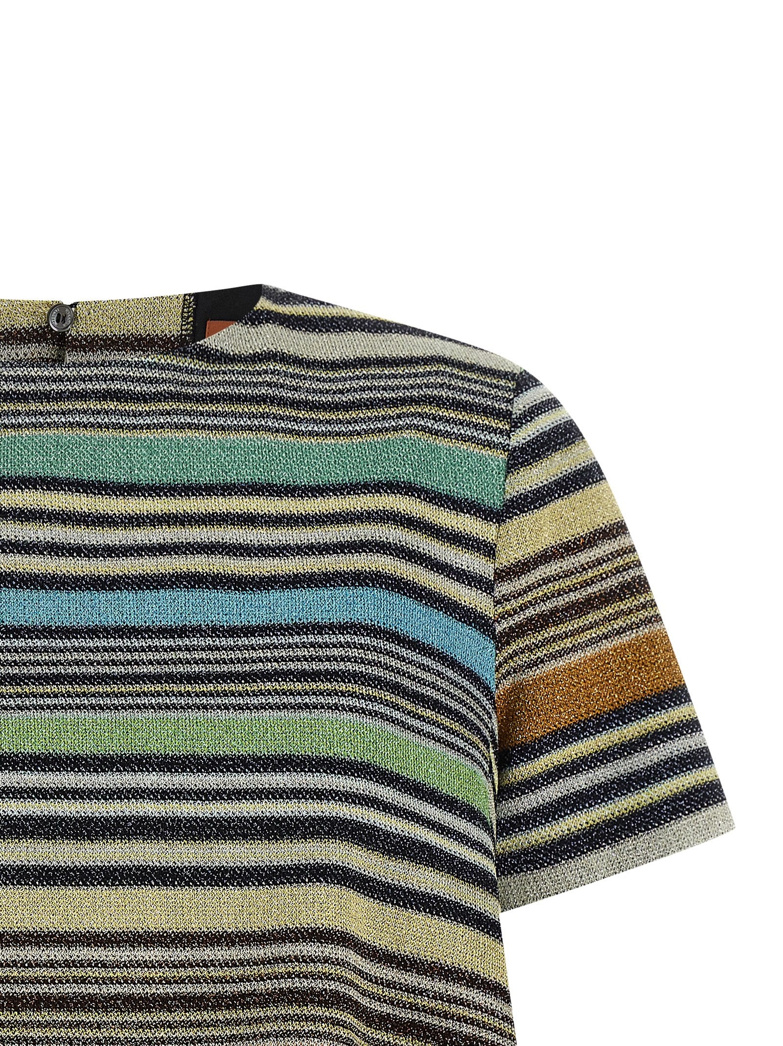 Missoni Women Lamé Stripes T-Shirt MISSONI