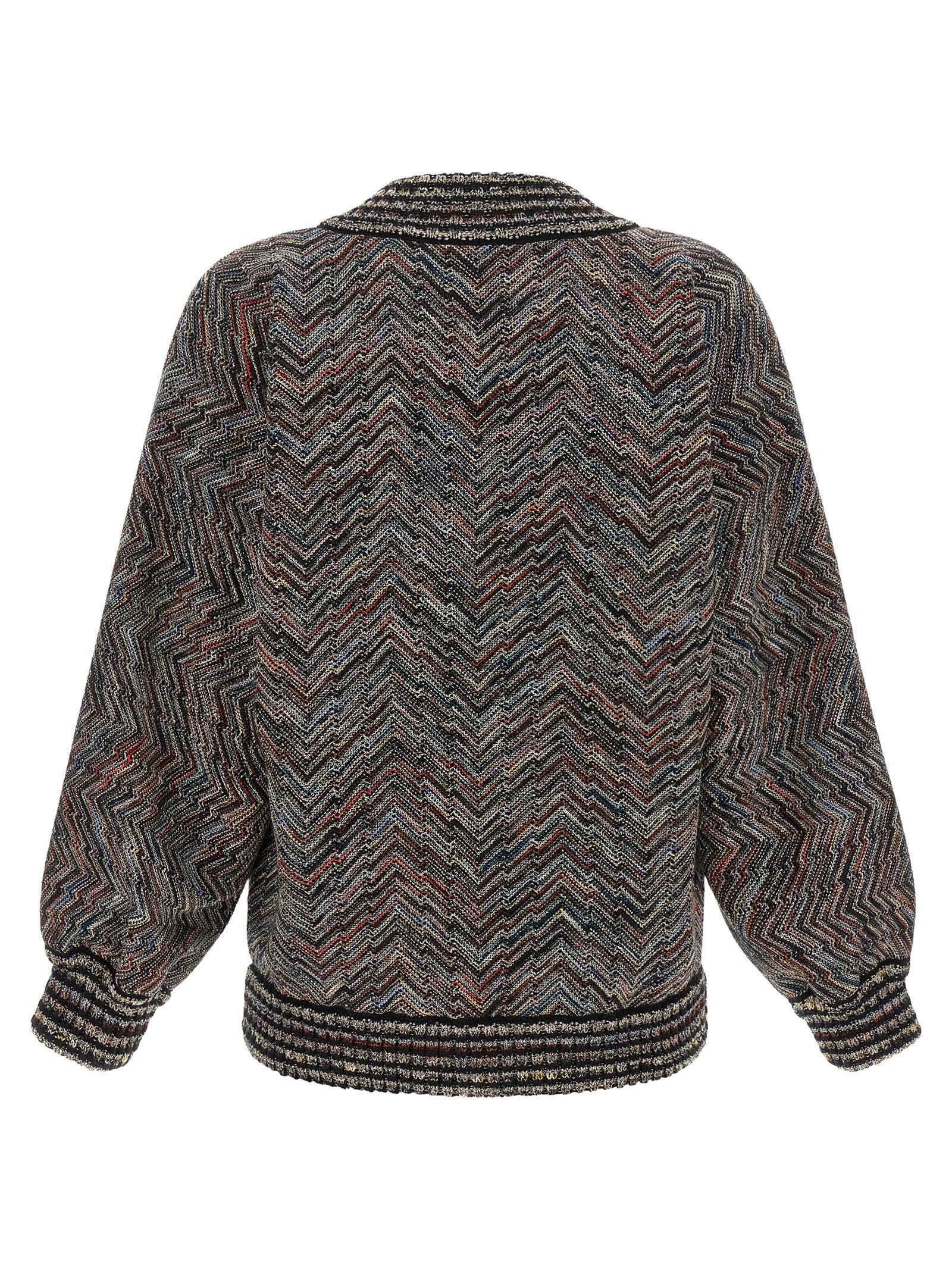 Missoni Women Chevron Knit Bomber Jacket MISSONI