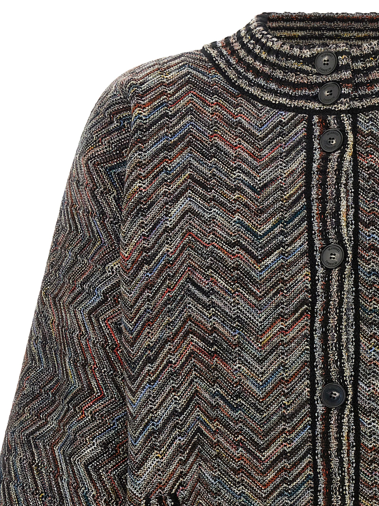 Missoni Women Chevron Knit Bomber Jacket MISSONI