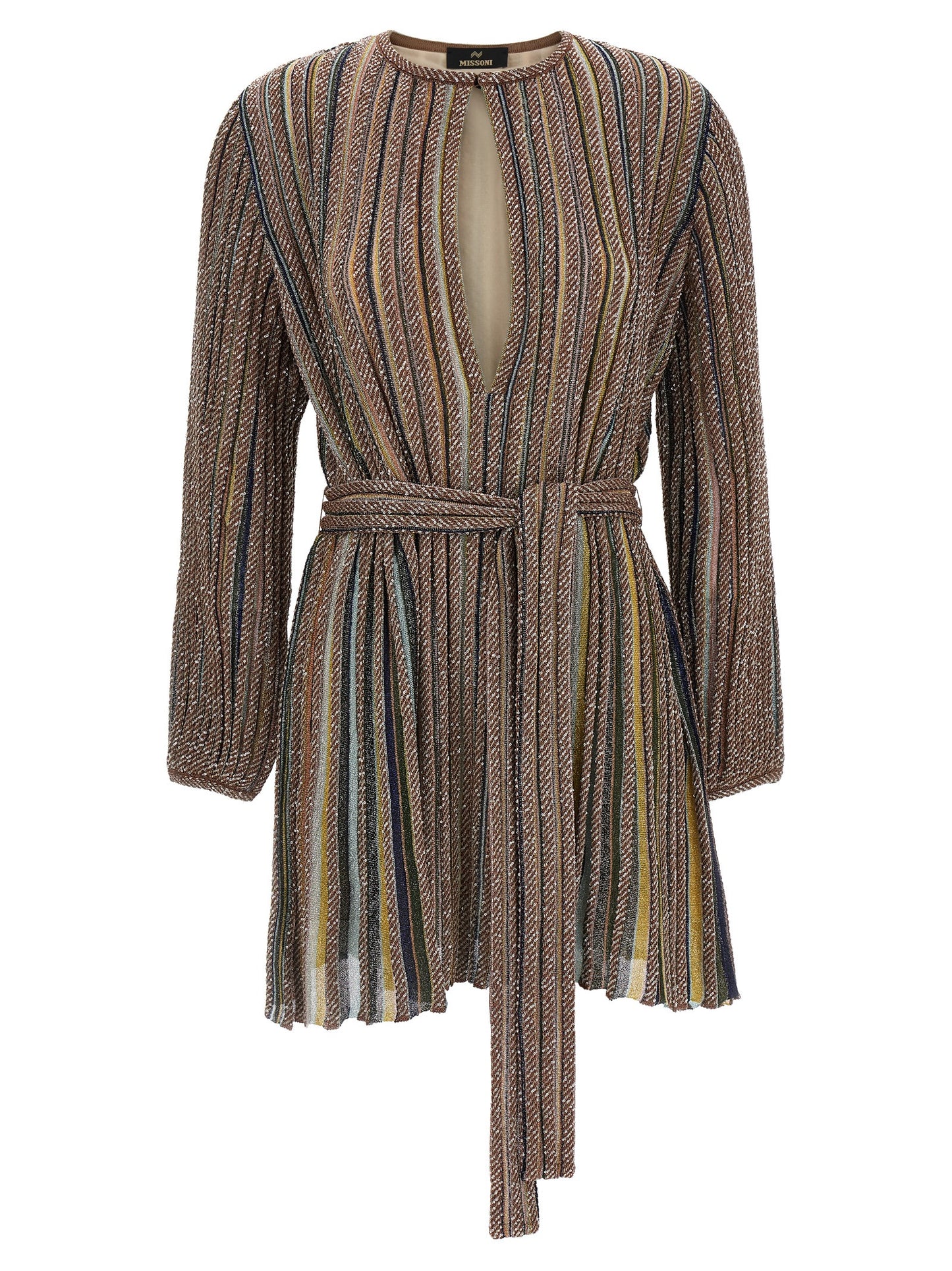 Missoni Women V-Neck And Belt Dress MISSONI
