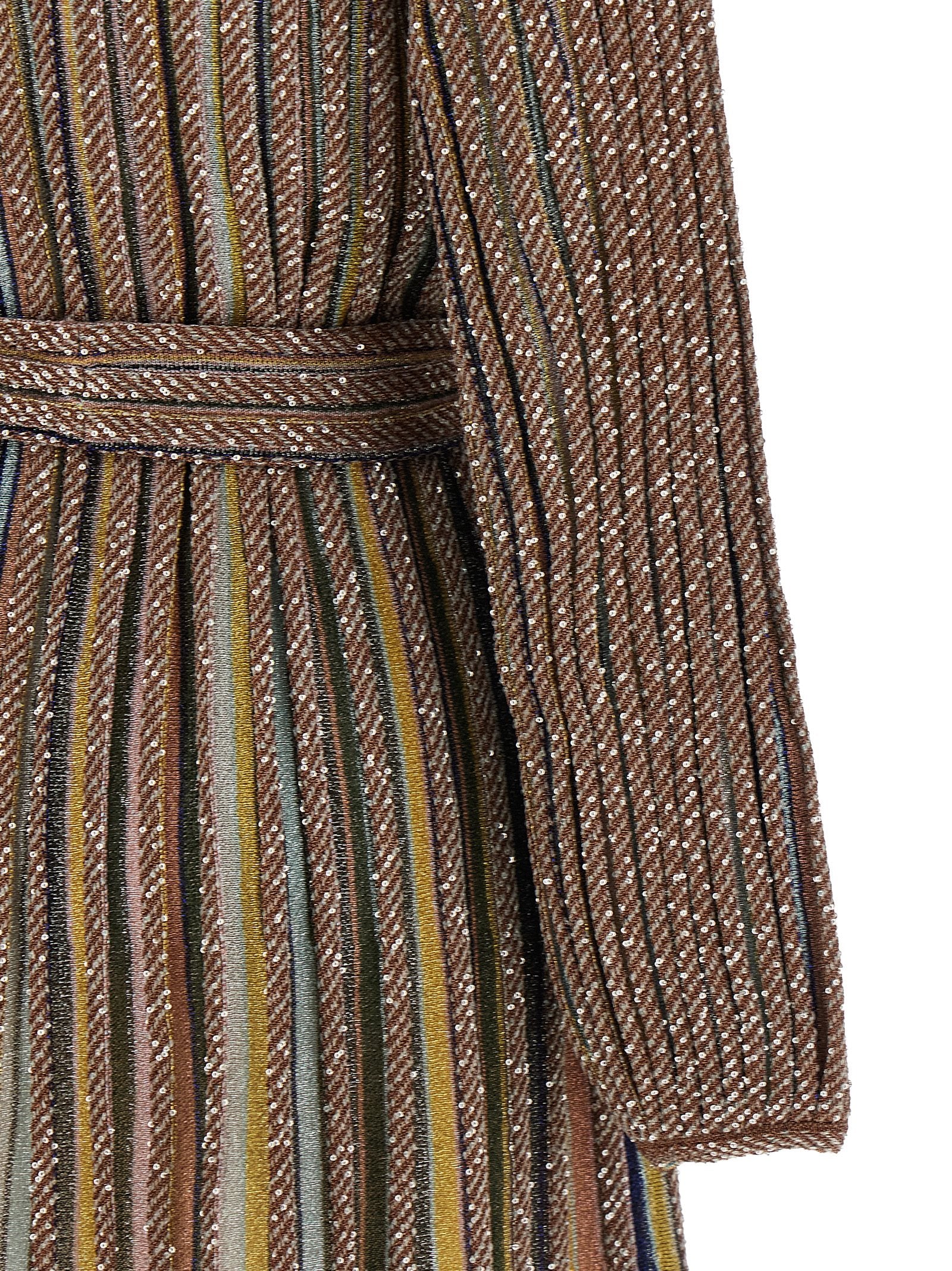 Missoni Women V-Neck And Belt Dress MISSONI