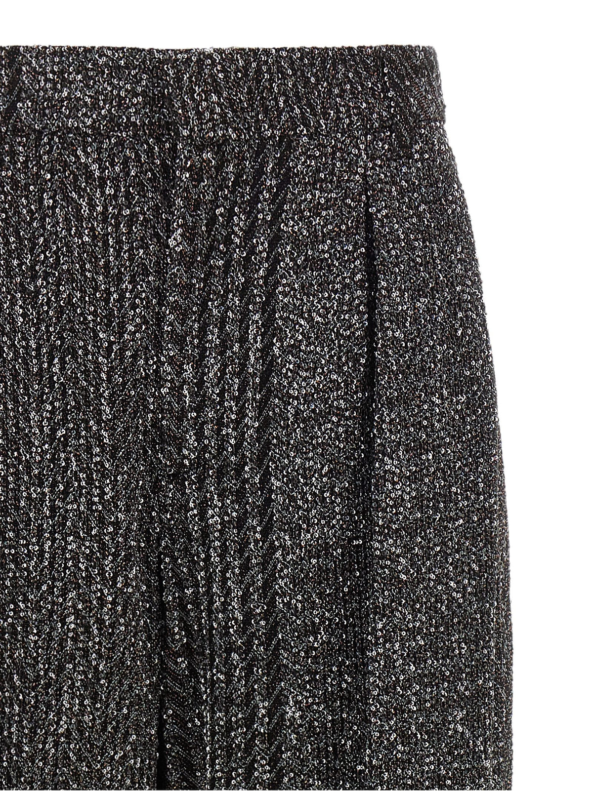 Missoni Women Lamé And Sequin Yarn Pants MISSONI