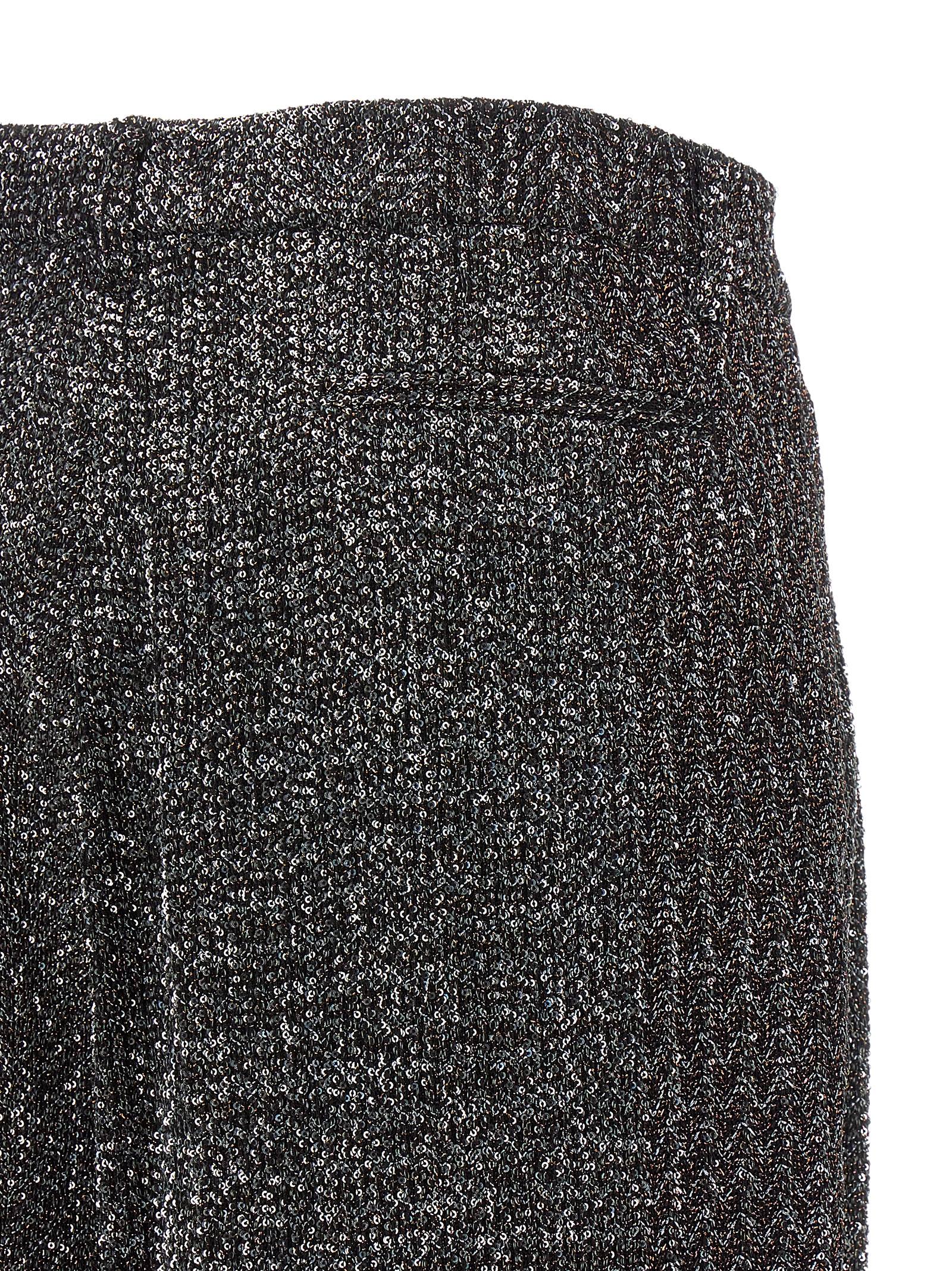 Missoni Women Lamé And Sequin Yarn Pants MISSONI