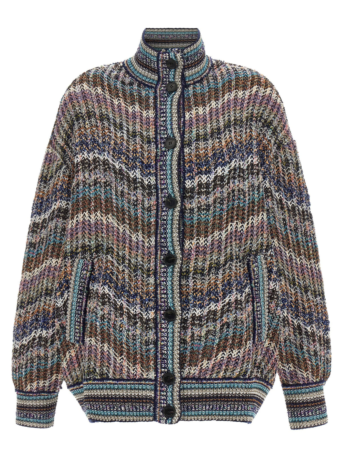 Missoni Women Multicolor Sequin Cardigan MISSONI