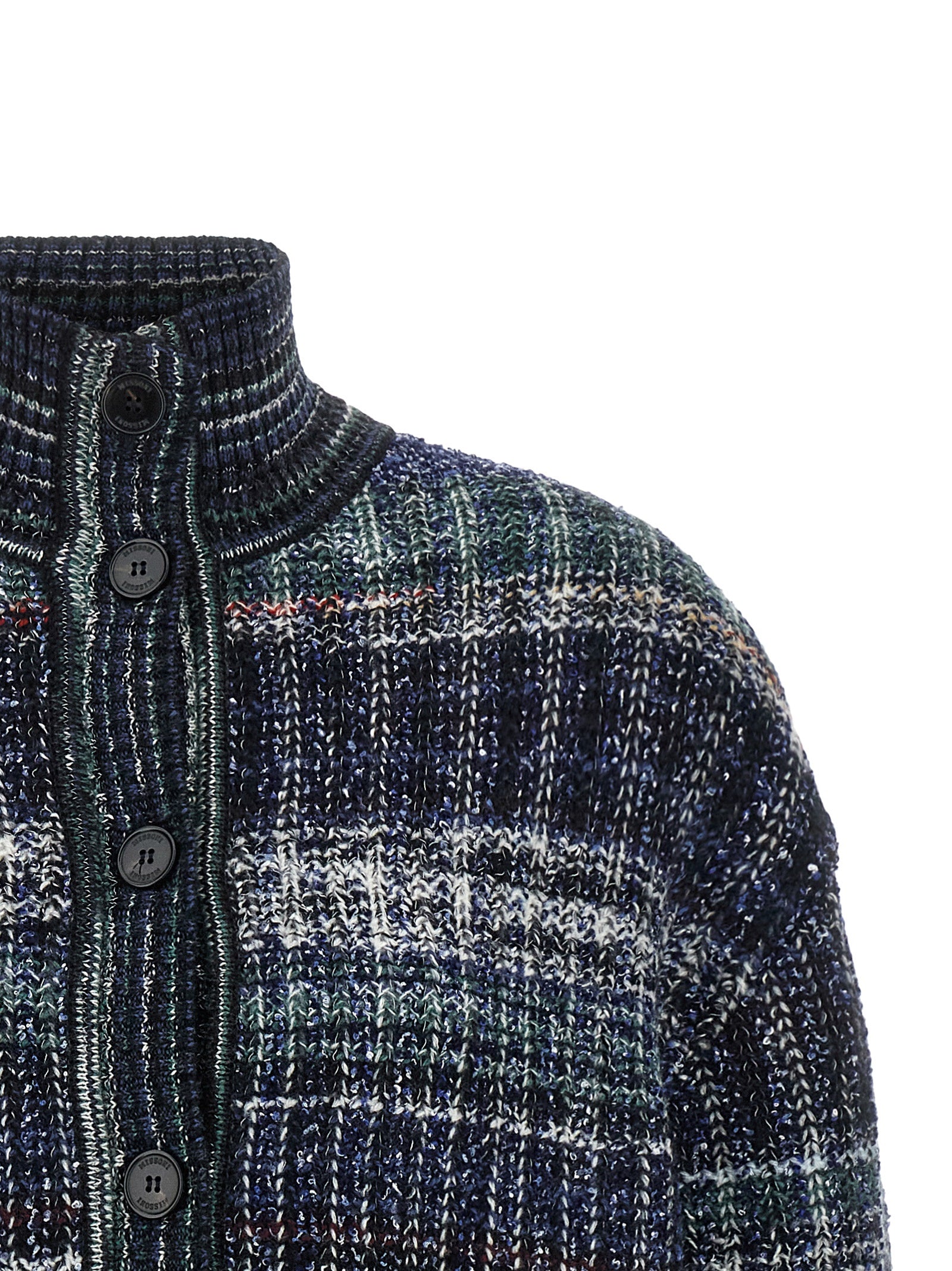 Missoni Women Check Wool Cardigan MISSONI