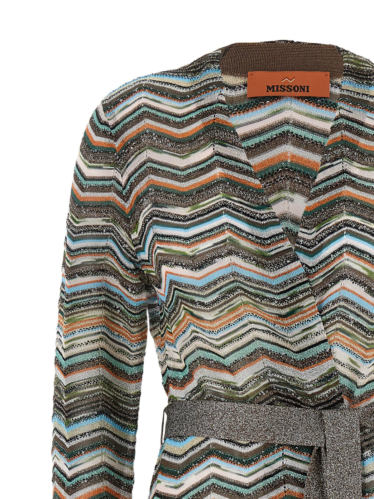 Missoni Women Chevron Lamé Cardigan MISSONI