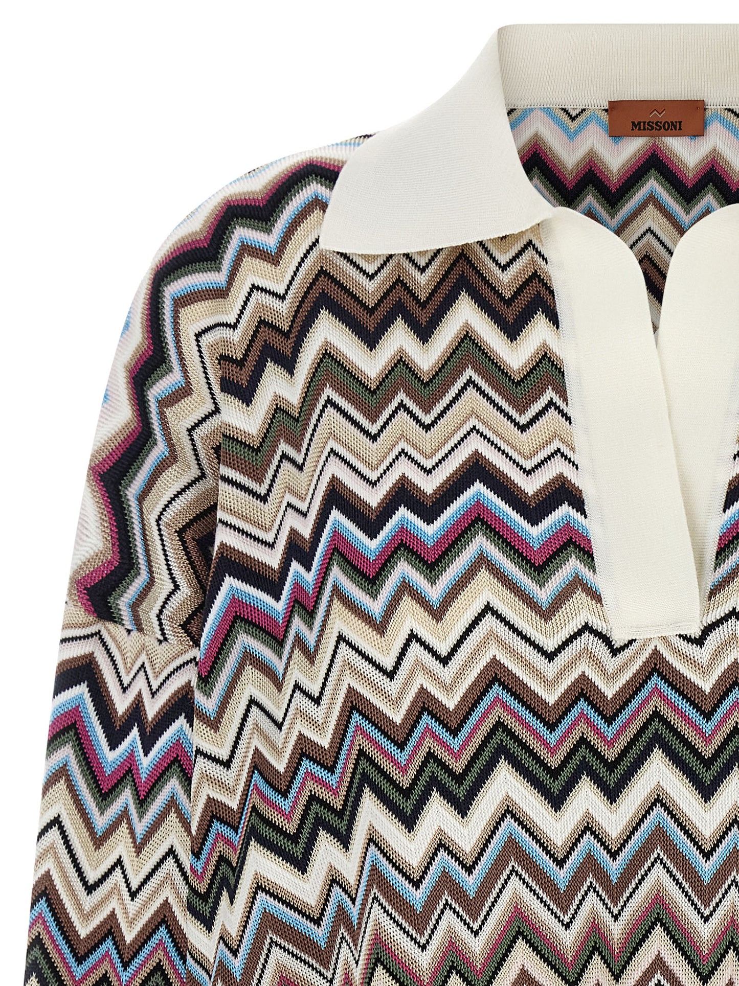 Missoni Women Zigzag Polo Shirt MISSONI