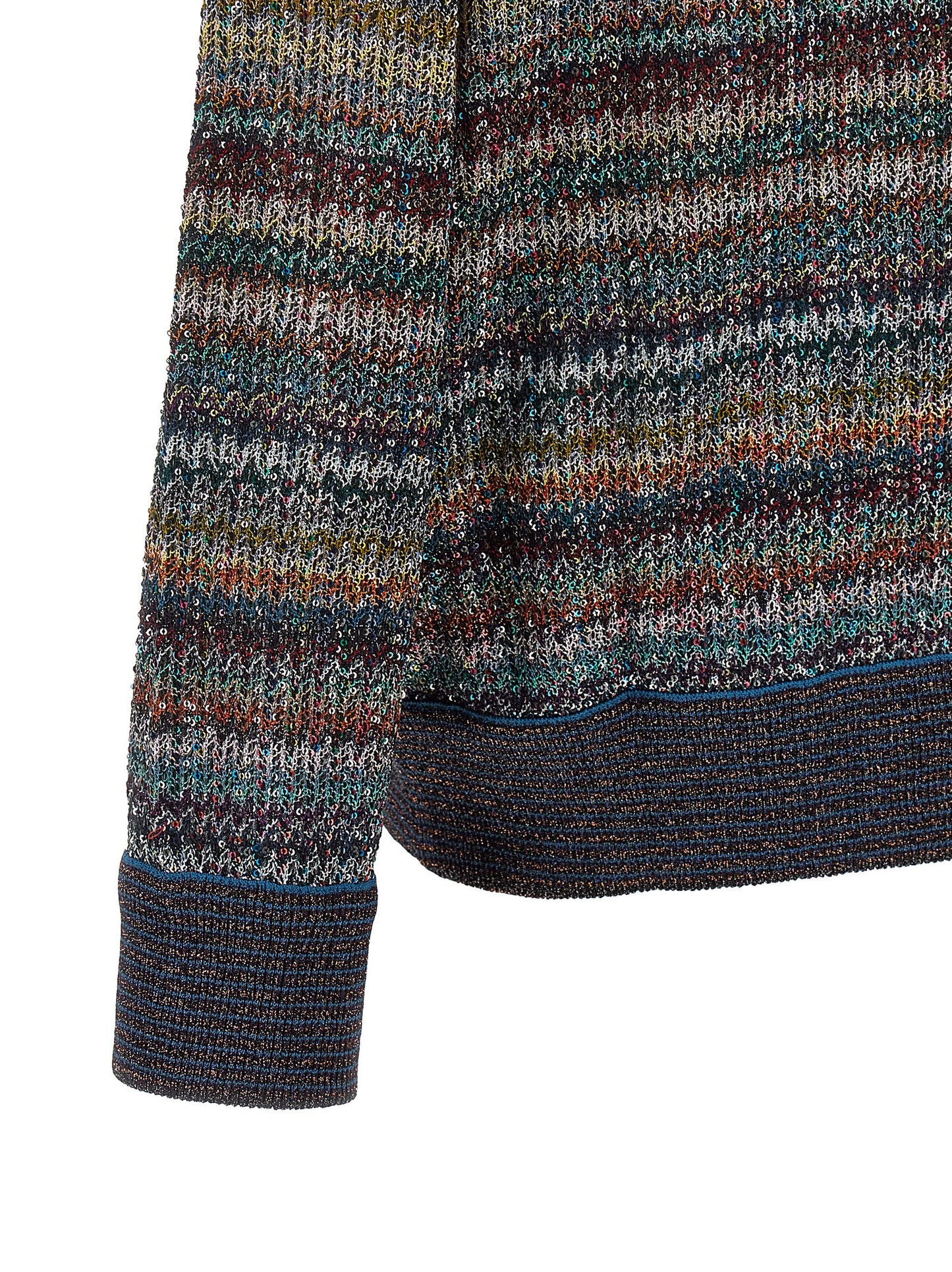 Missoni Women Lamé Yarn Polo Shirt MISSONI
