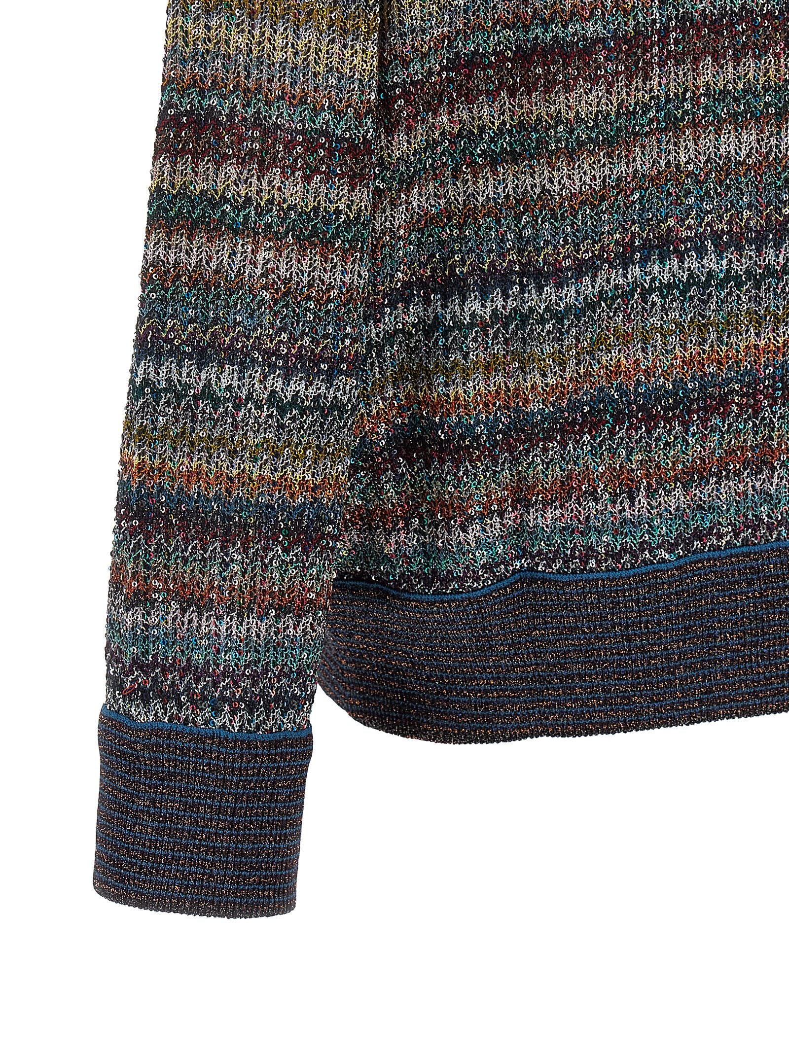 Missoni Women Lamé Yarn Polo Shirt MISSONI