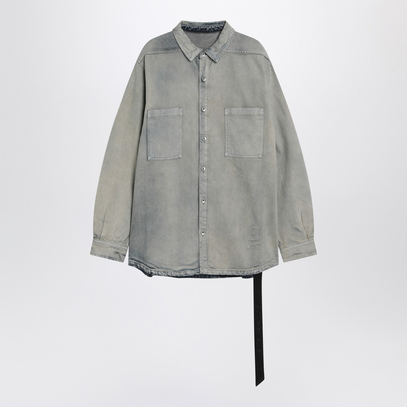 Drkshdw Jumbo Shirt In Pearl Vintage Denim Men DRKSHDW