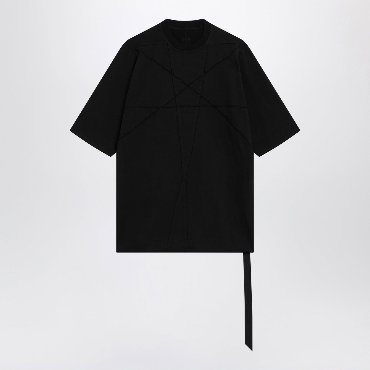 Drkshdw Black Jumbo Oversized T-Shirt In Cotton Men DRKSHDW