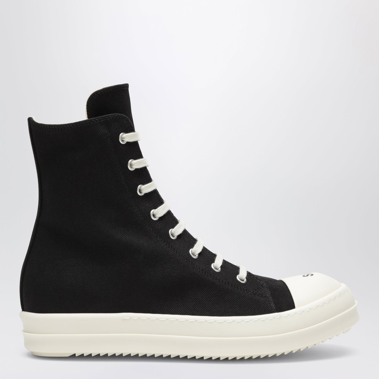 Drkshdw Tower Sneakers In Black/Milk White Â€Œso Cuntâ€ Men DRKSHDW