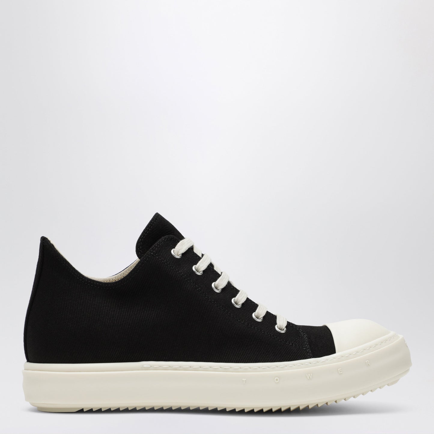Drkshdw Black Tower Extreme Low Sneakers In Denim Men DRKSHDW