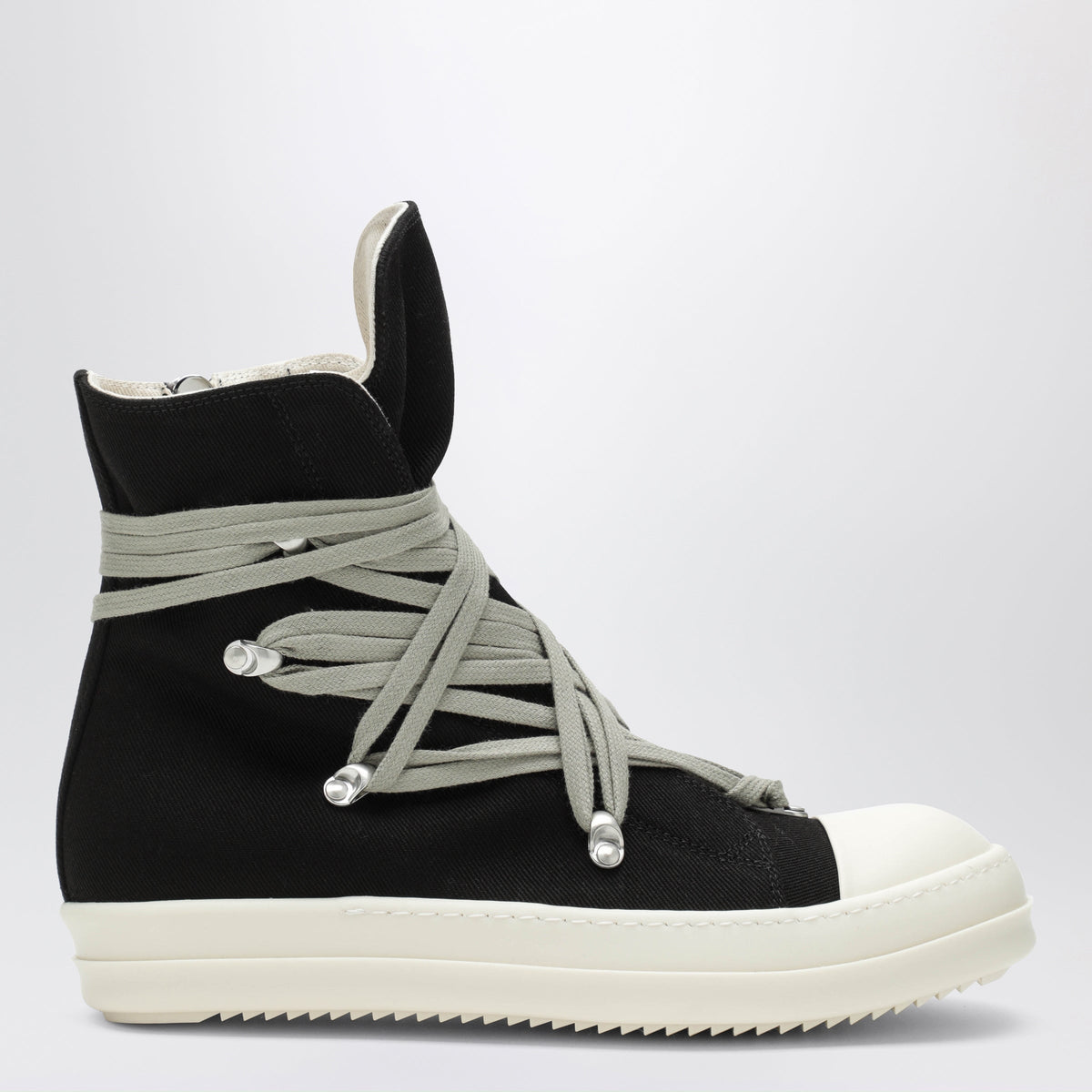 Drkshdw Black Megalace Sneakers In Denim Men DRKSHDW