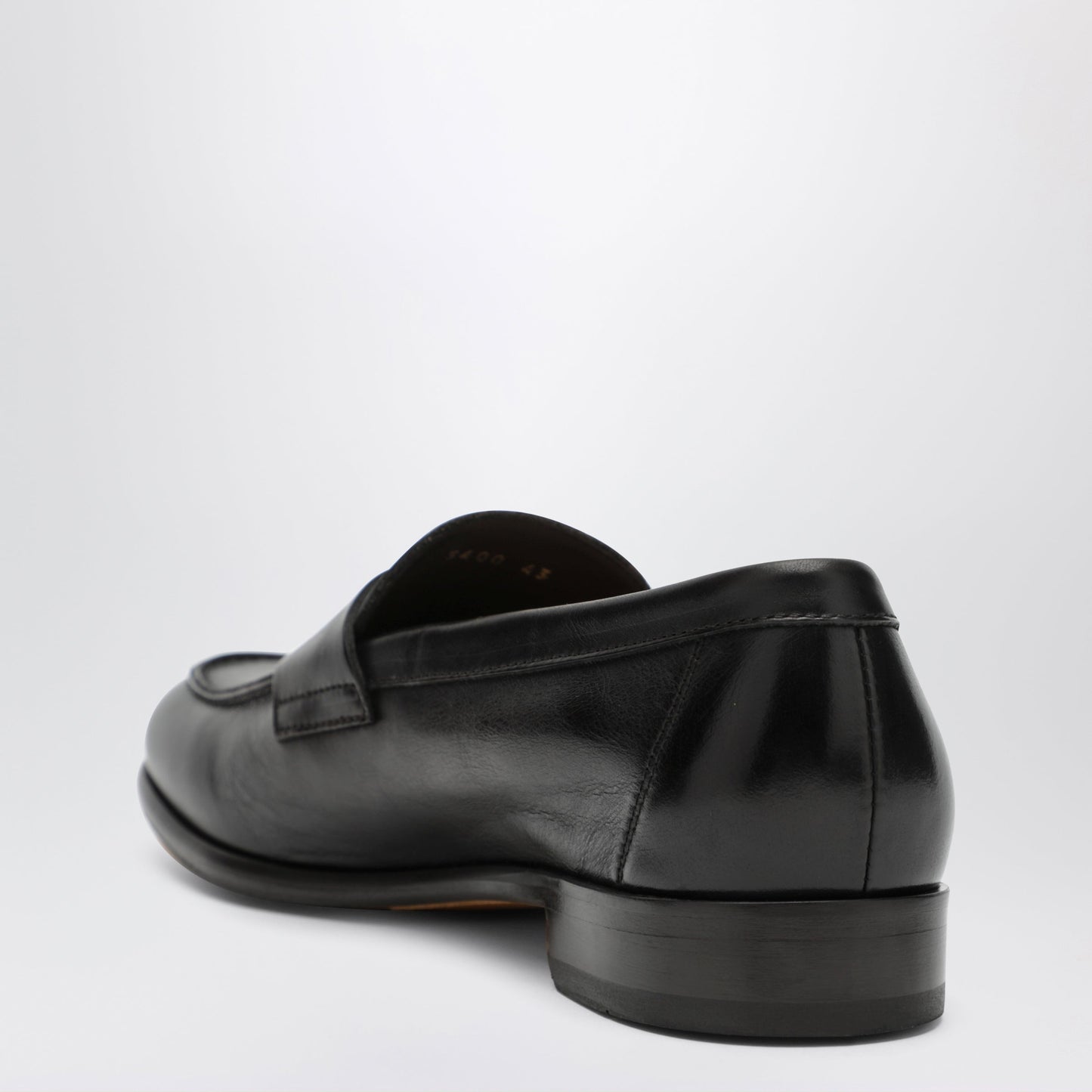Doucal's Brown Penny Loafer In Leather Men Doucal's