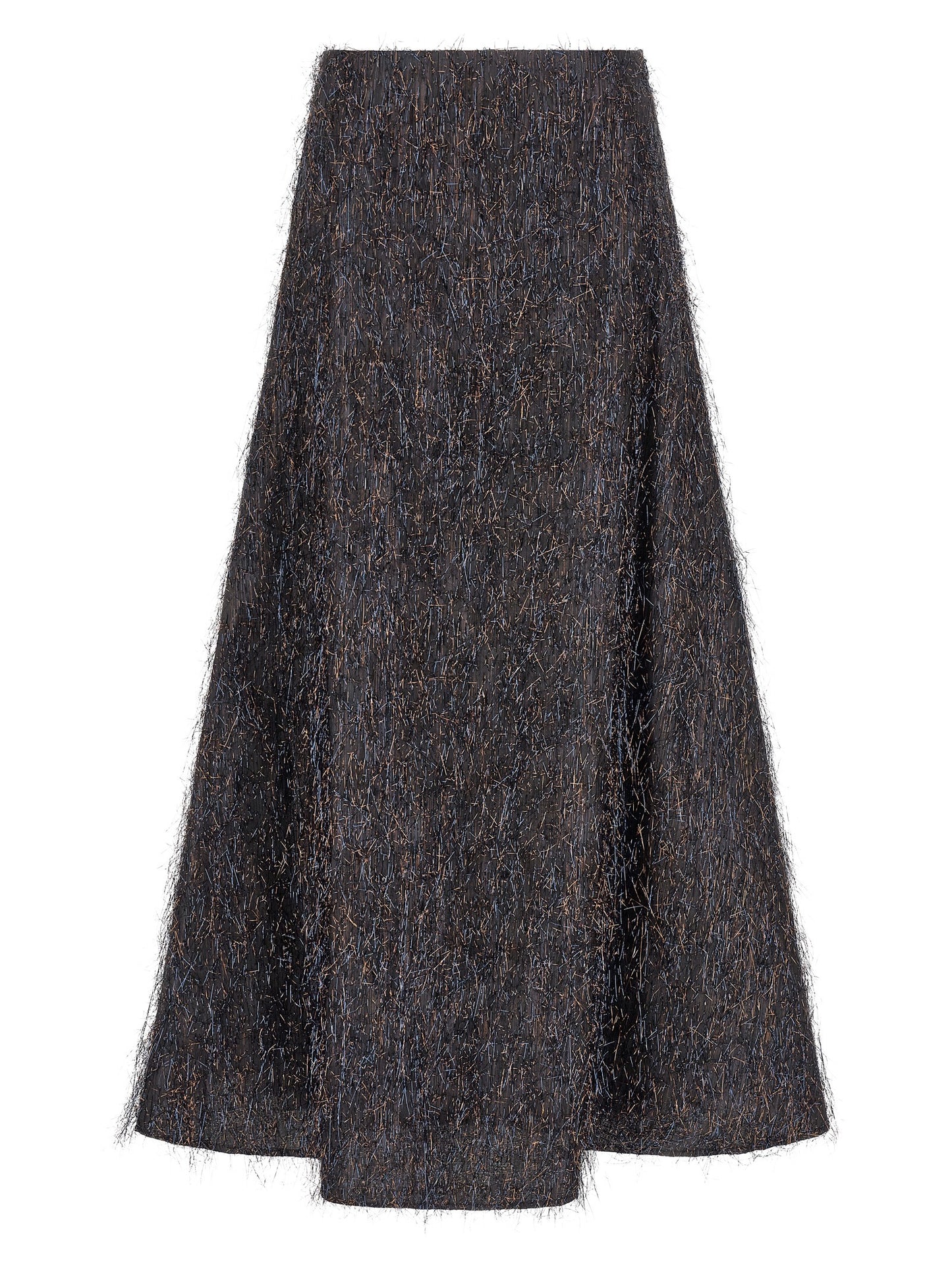 Peserico Women Skirt With Metallic Fringes PESERICO