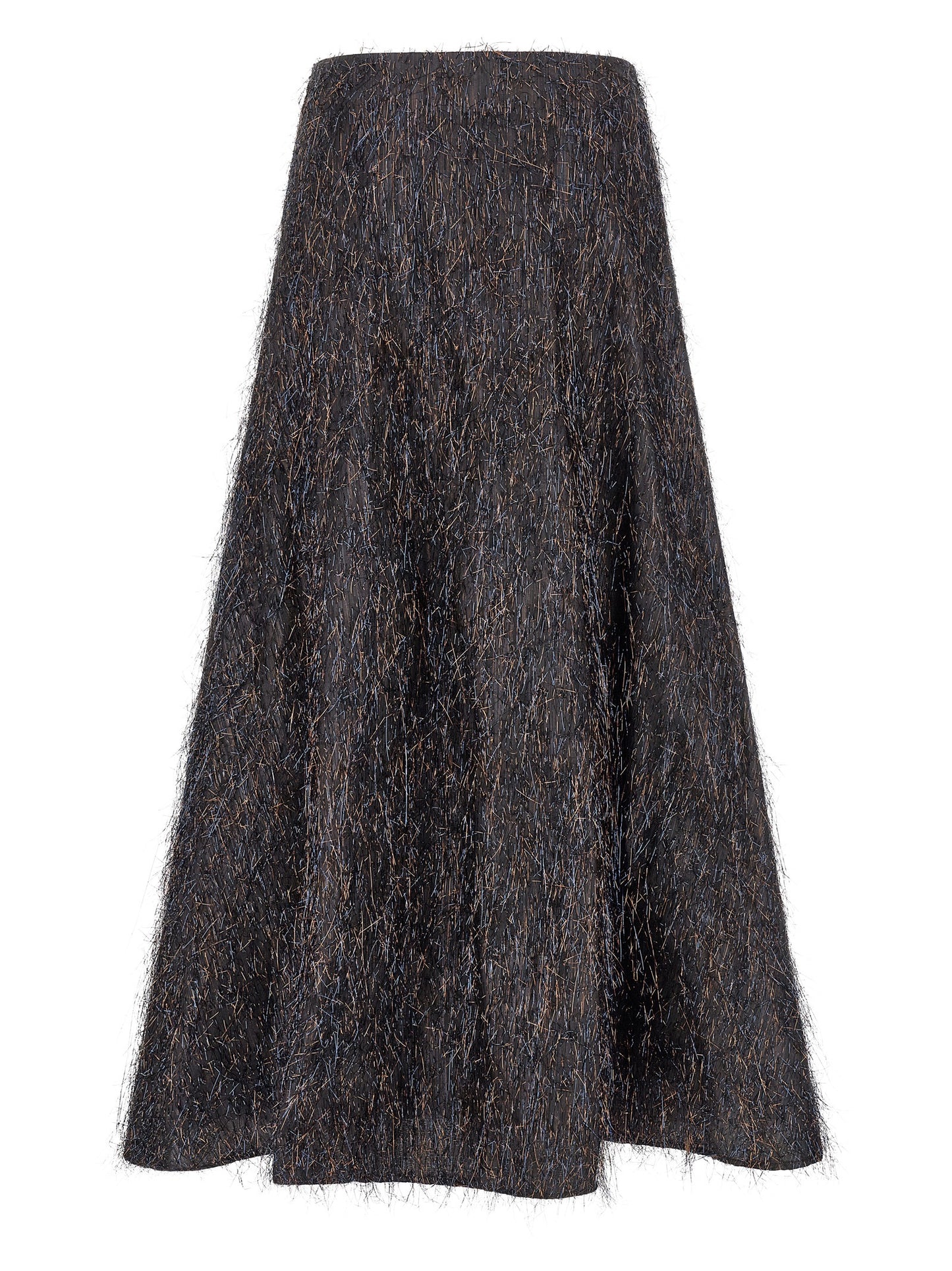 Peserico Women Skirt With Metallic Fringes PESERICO