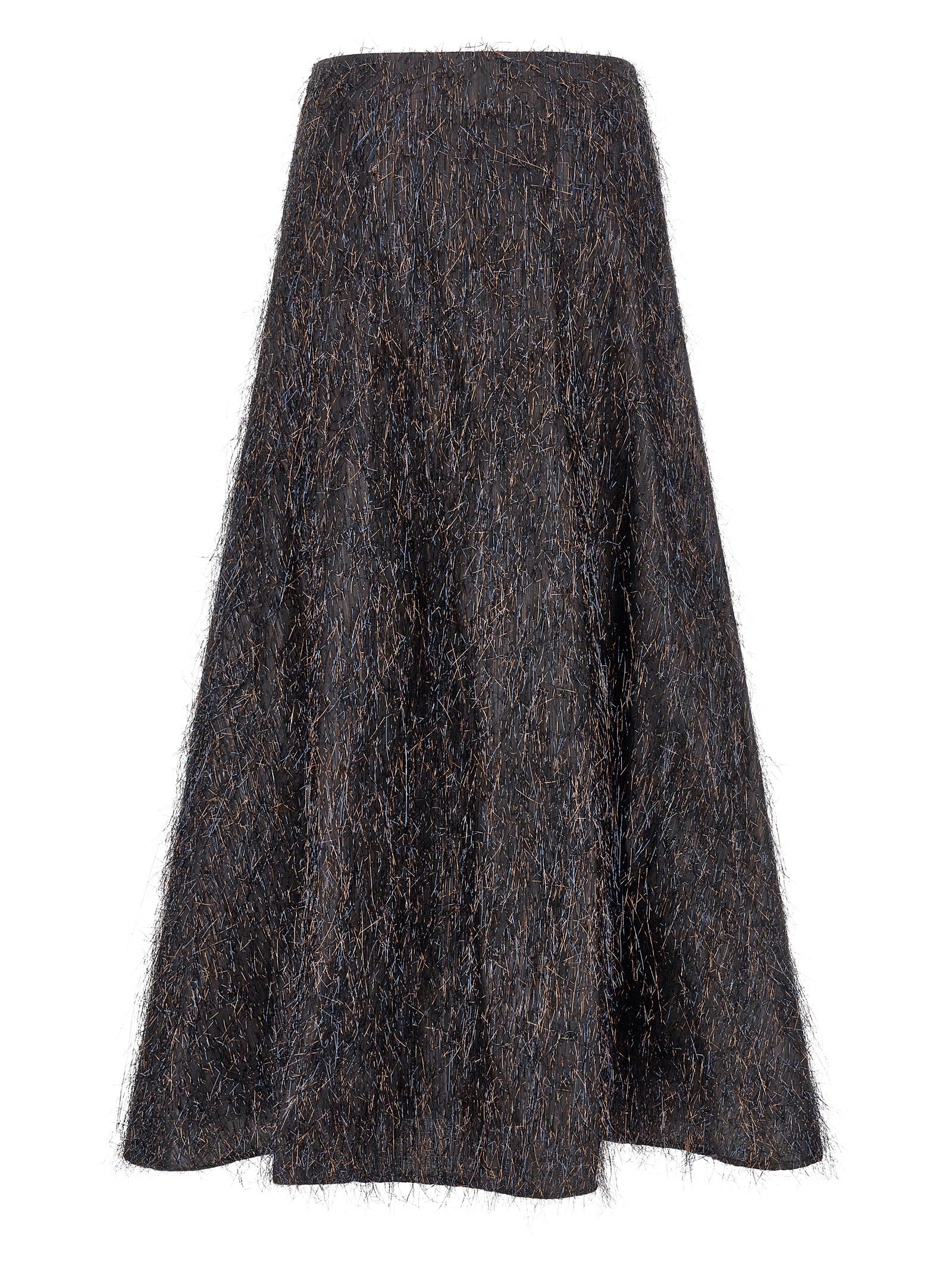 Peserico Women Skirt With Metallic Fringes PESERICO