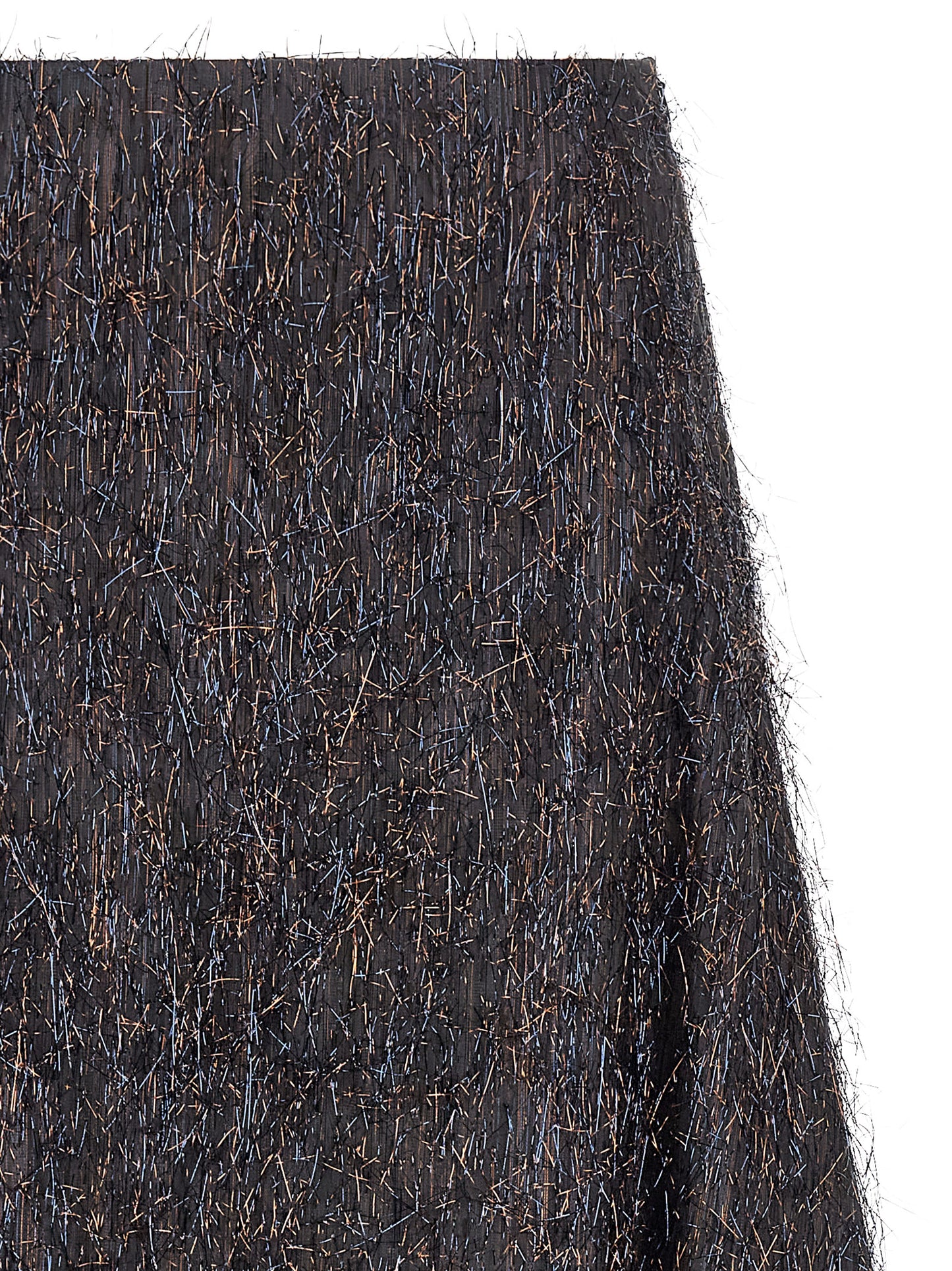 Peserico Women Skirt With Metallic Fringes PESERICO