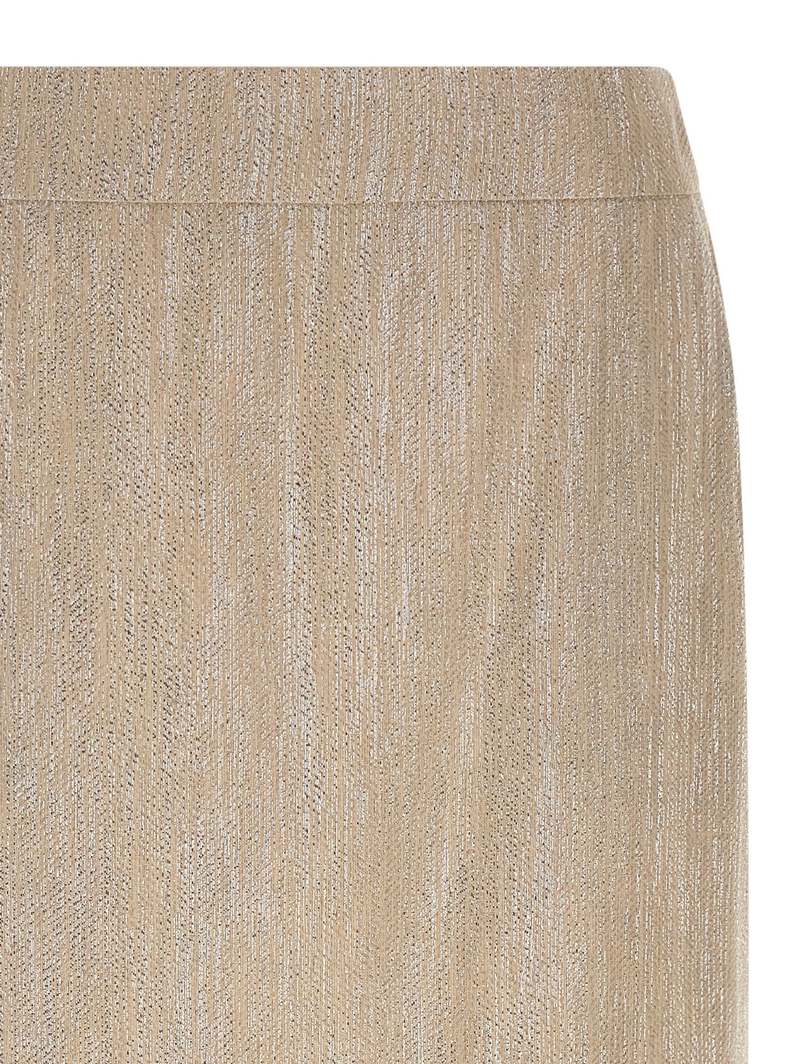 Peserico Women Lamé Thread Skirt PESERICO