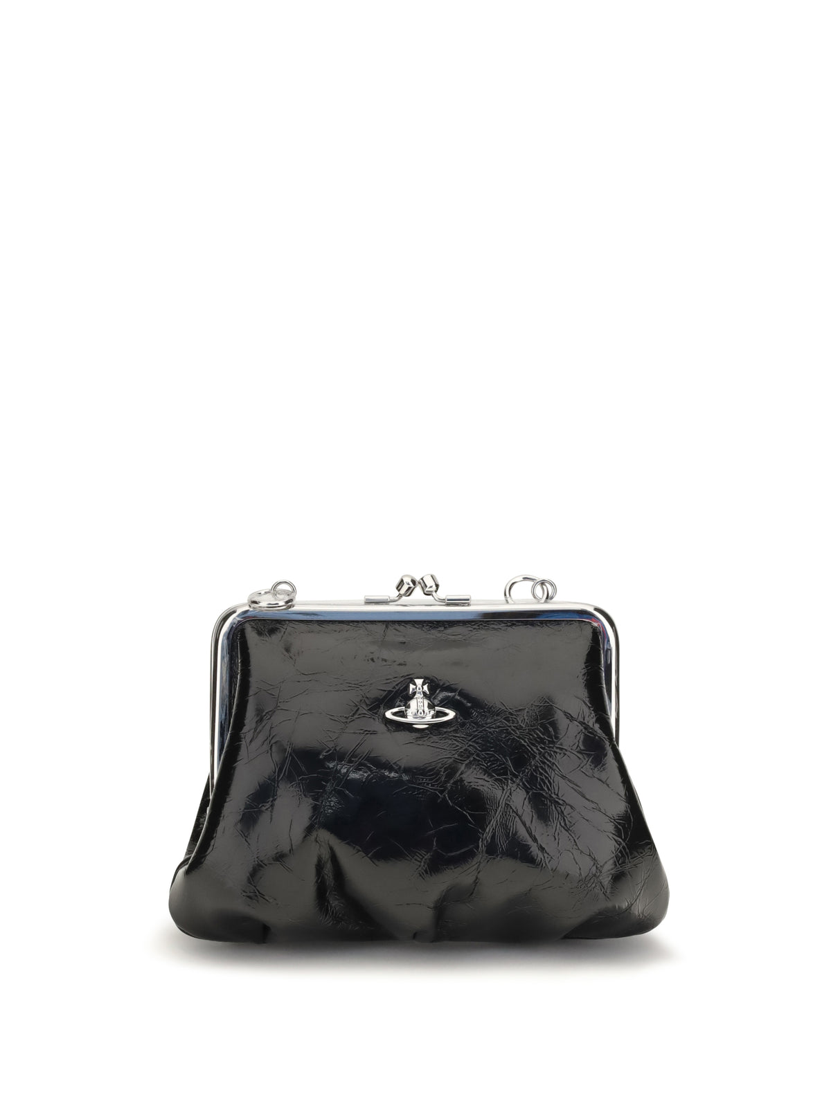 Vivienne Westwood Women Granny Frame Patent Leather Handbag VIVIENNE WESTWOOD
