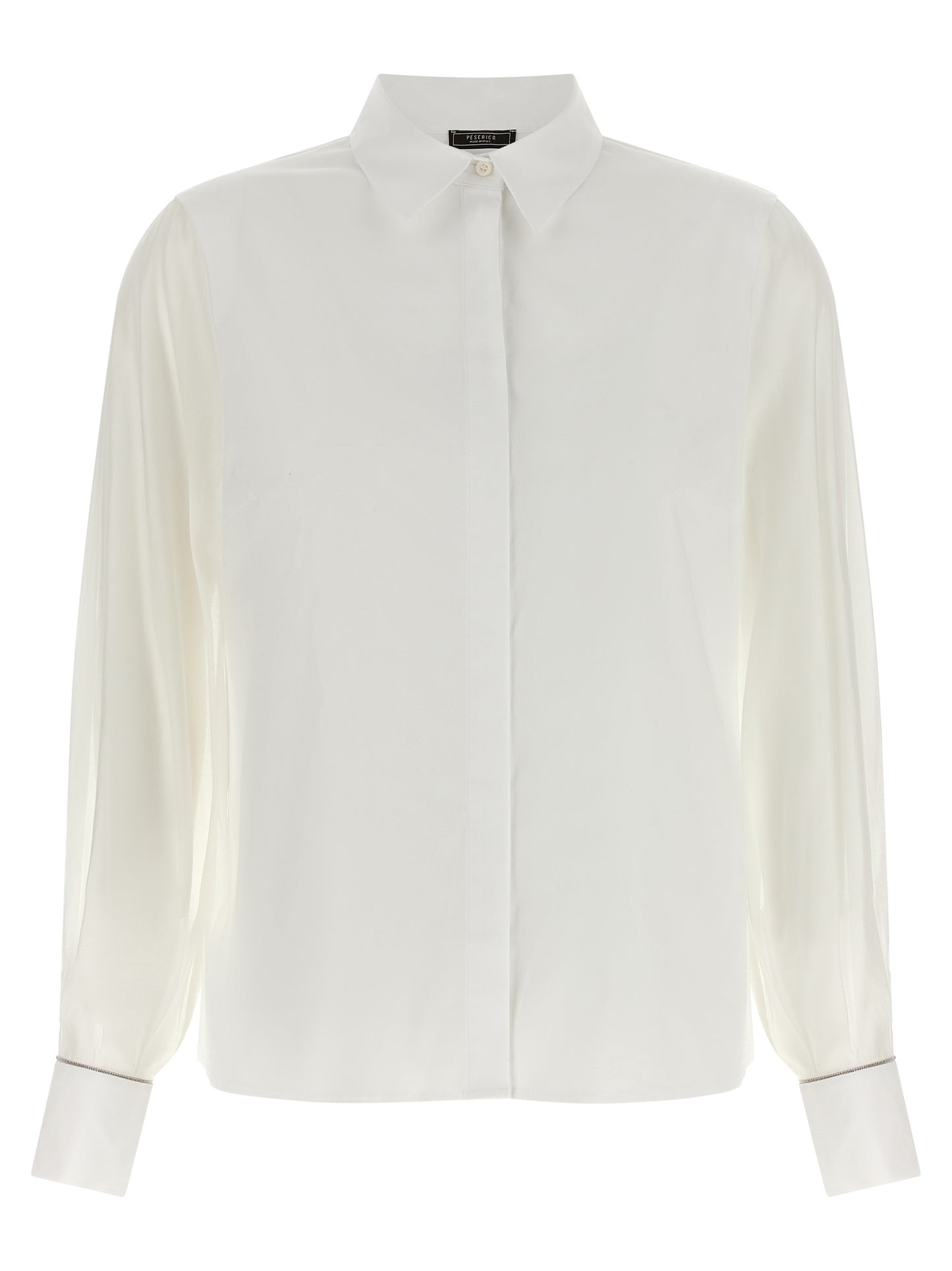 Peserico Women Stretch Cotton Shirt PESERICO