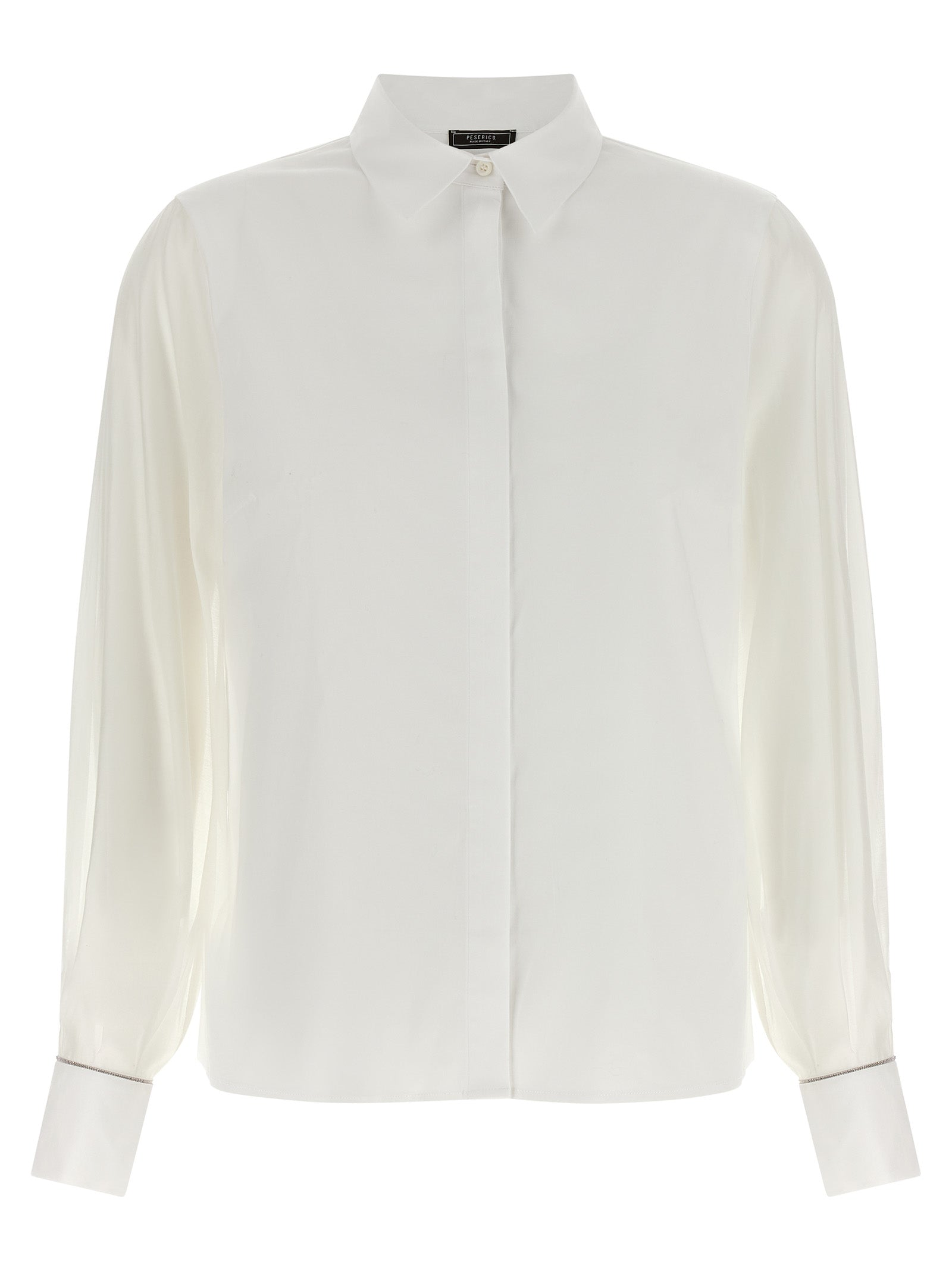 Peserico Women Stretch Cotton Shirt PESERICO