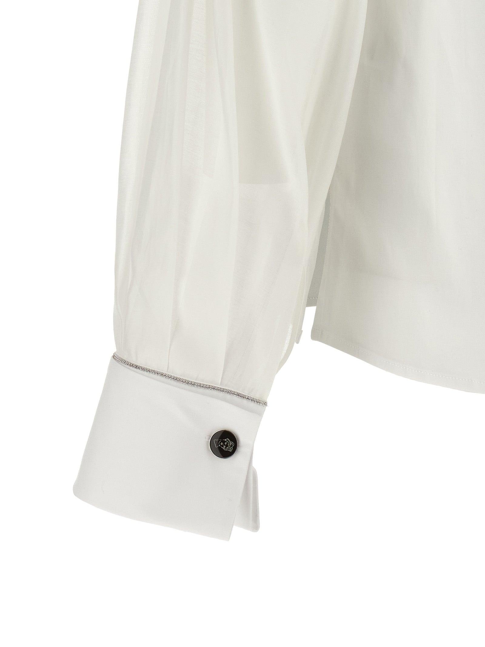 Peserico Women Stretch Cotton Shirt PESERICO