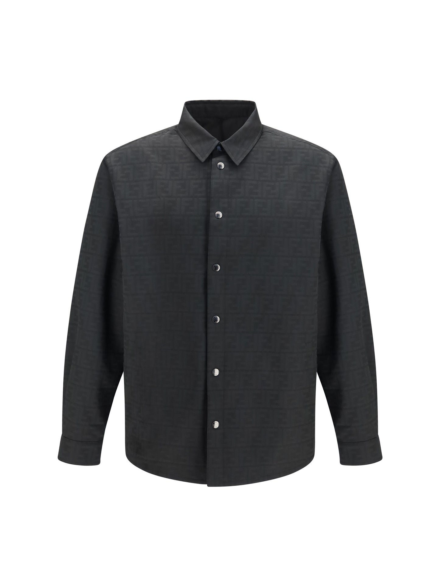 Fendi Men Ff Jacquard Nylon Shirt FENDI