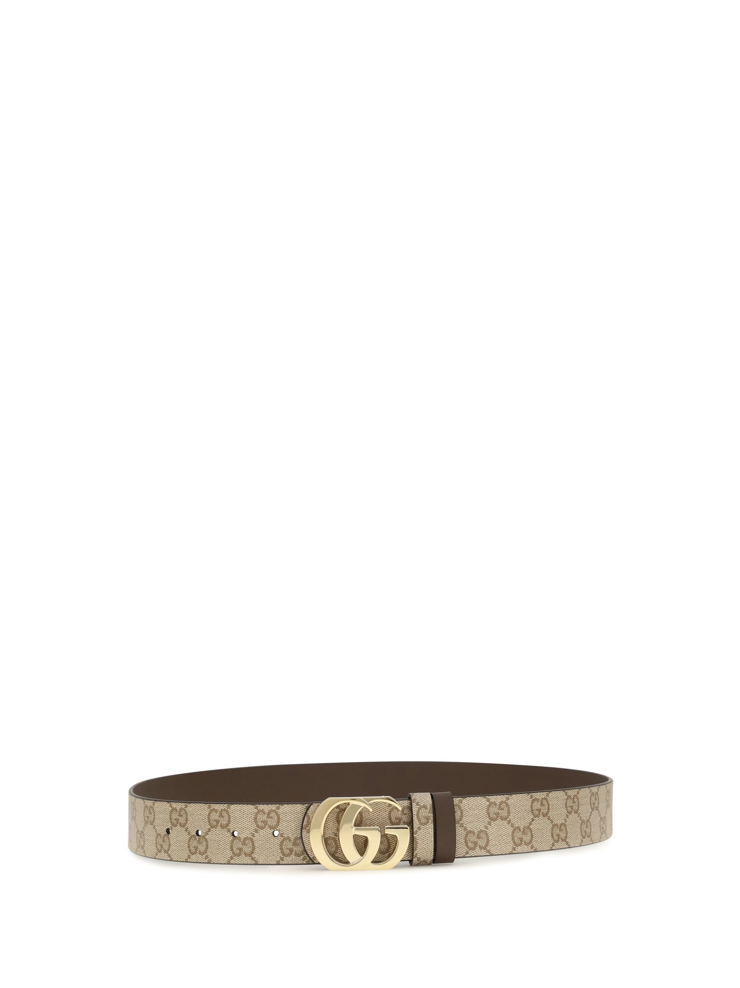 Gucci Men Reversible Cut Gg Marmont Belt GUCCI