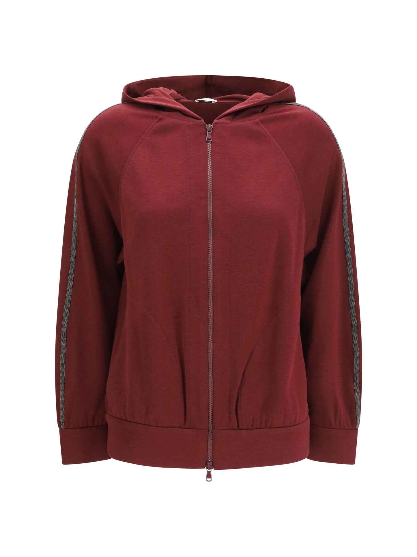 Brunello Cucinelli Women Long-Sleeve Zip Hoodie BRUNELLO CUCINELLI