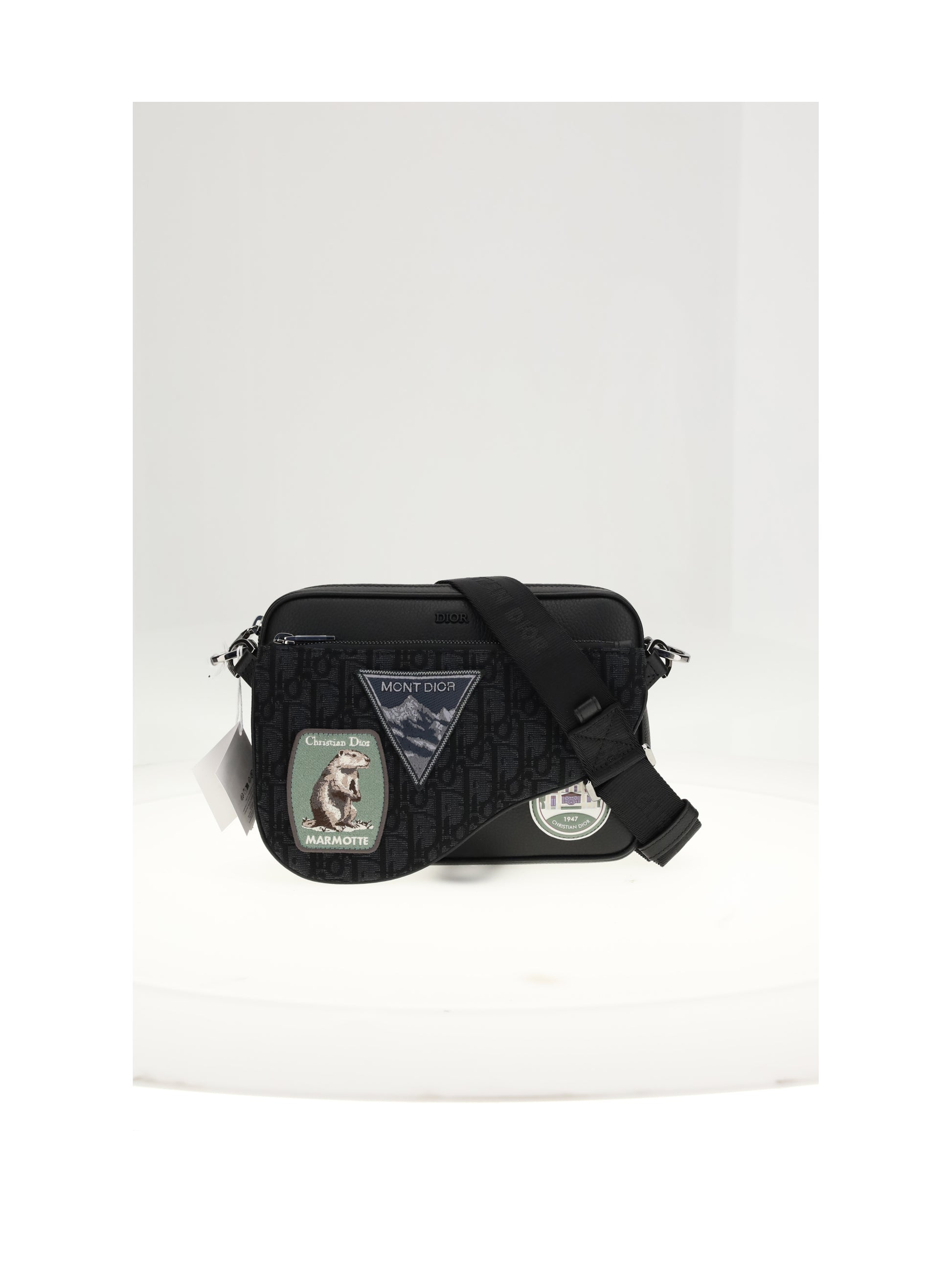 Dior Homme Men Triple Pouch With Patch CHRISTIAN DIOR