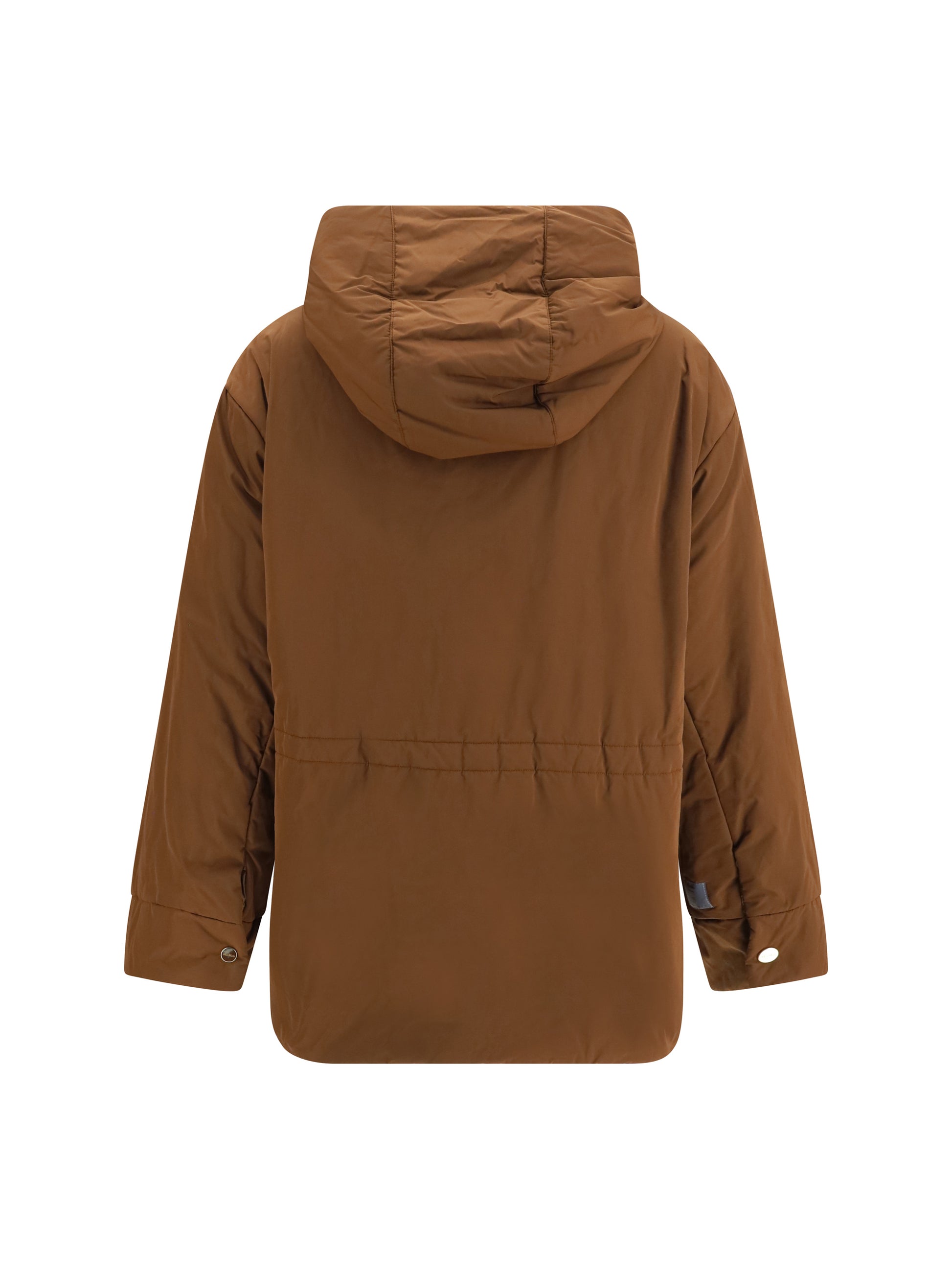 Max Mara The Cube Women Reversible Padded Parka In Radzmir And Water Repellent Canvas MAX MARA THE CUBE