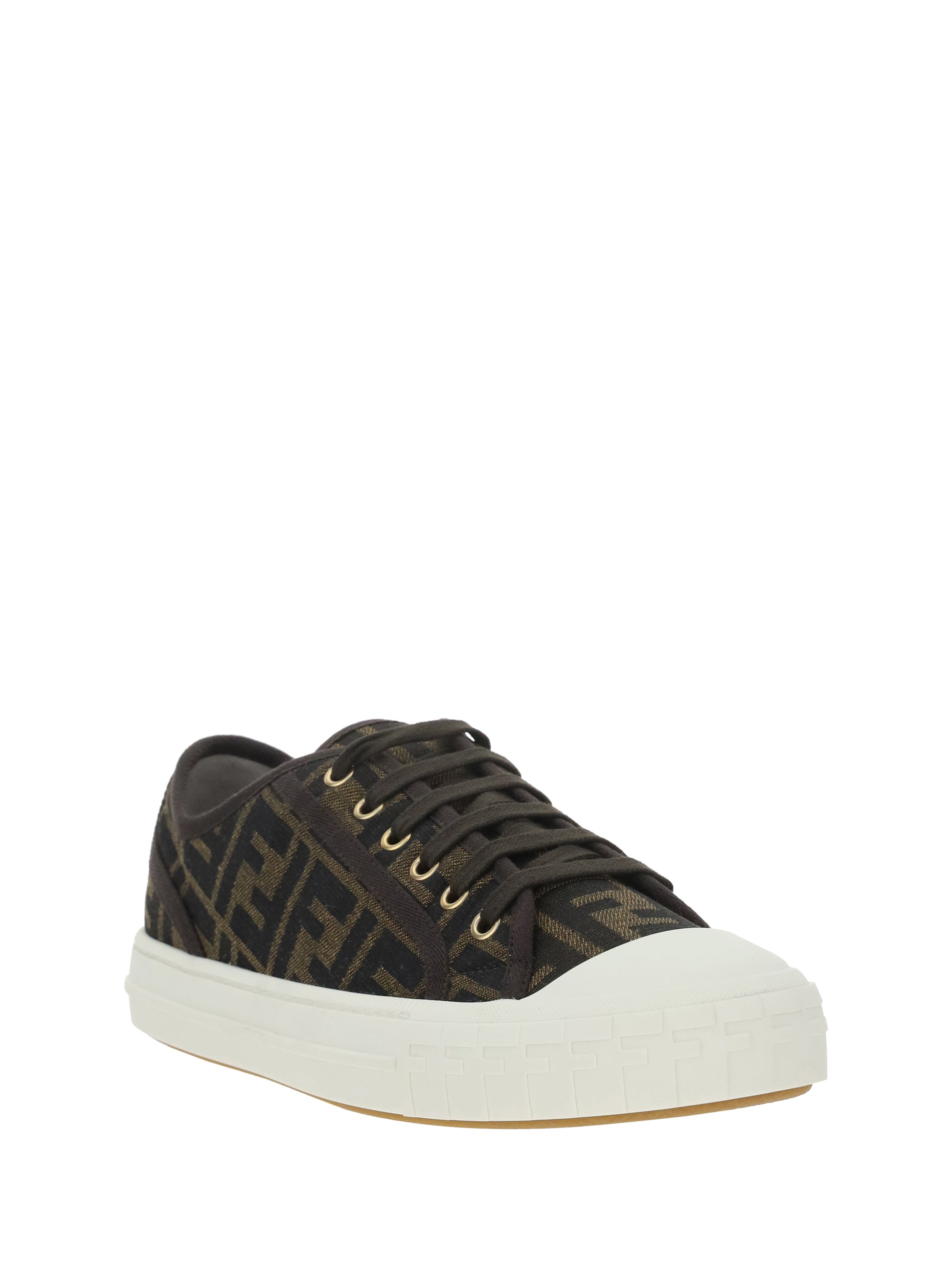 Fendi Men Monochrome Sneakers FENDI