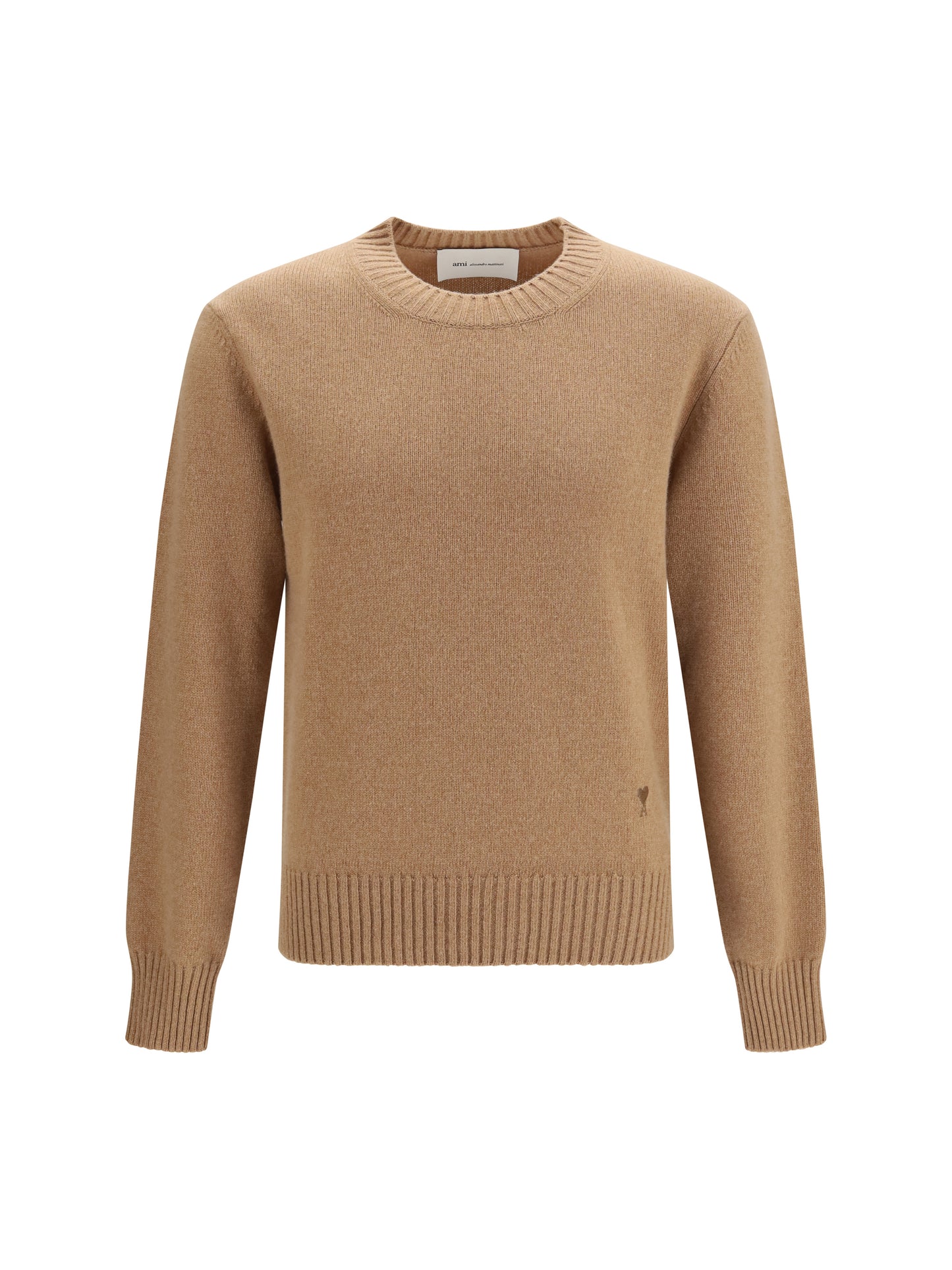 Ami Paris Men Cashmere And Wool Blend Sweater AMI PARIS
