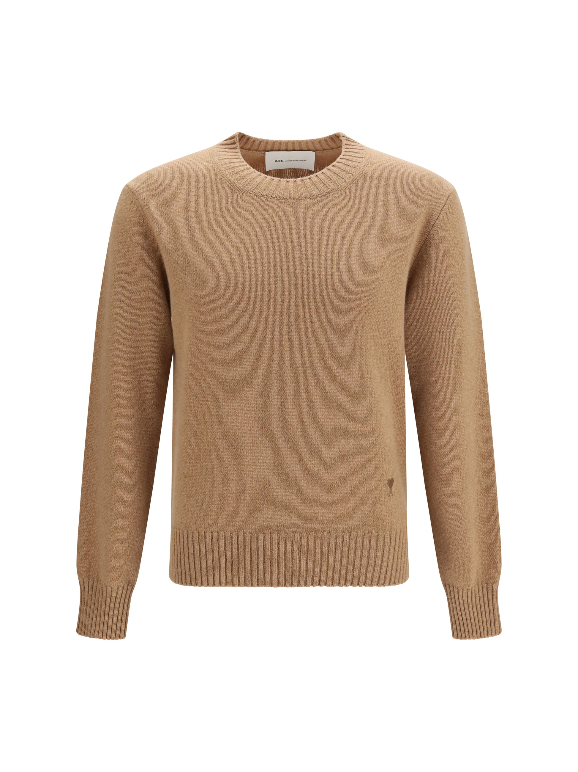 Ami Paris Men Cashmere And Wool Blend Sweater AMI PARIS