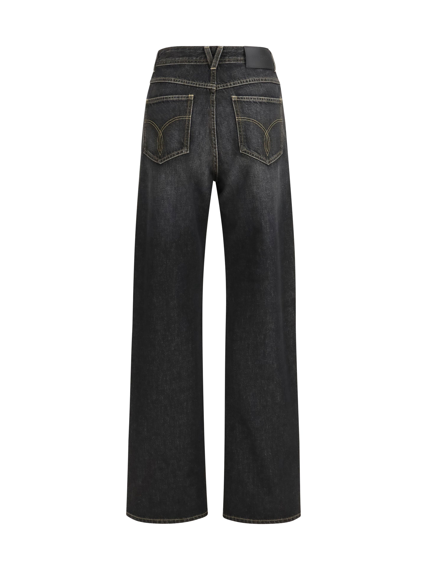 Versace Women Straight Jeans With Studs