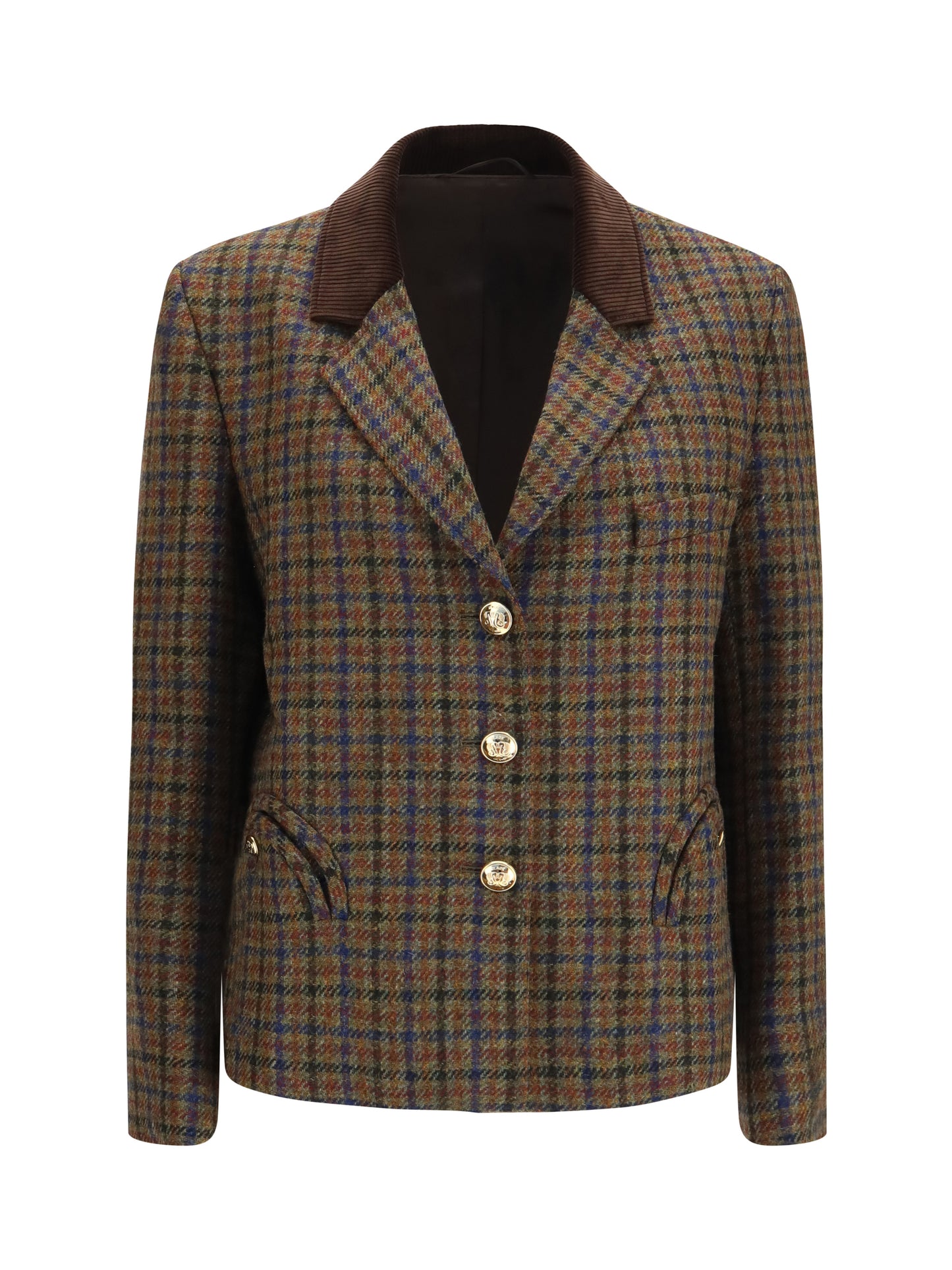 Blazè Milano Women Blazer Shelley In Wool Blend Tweed BLAZE MILANO