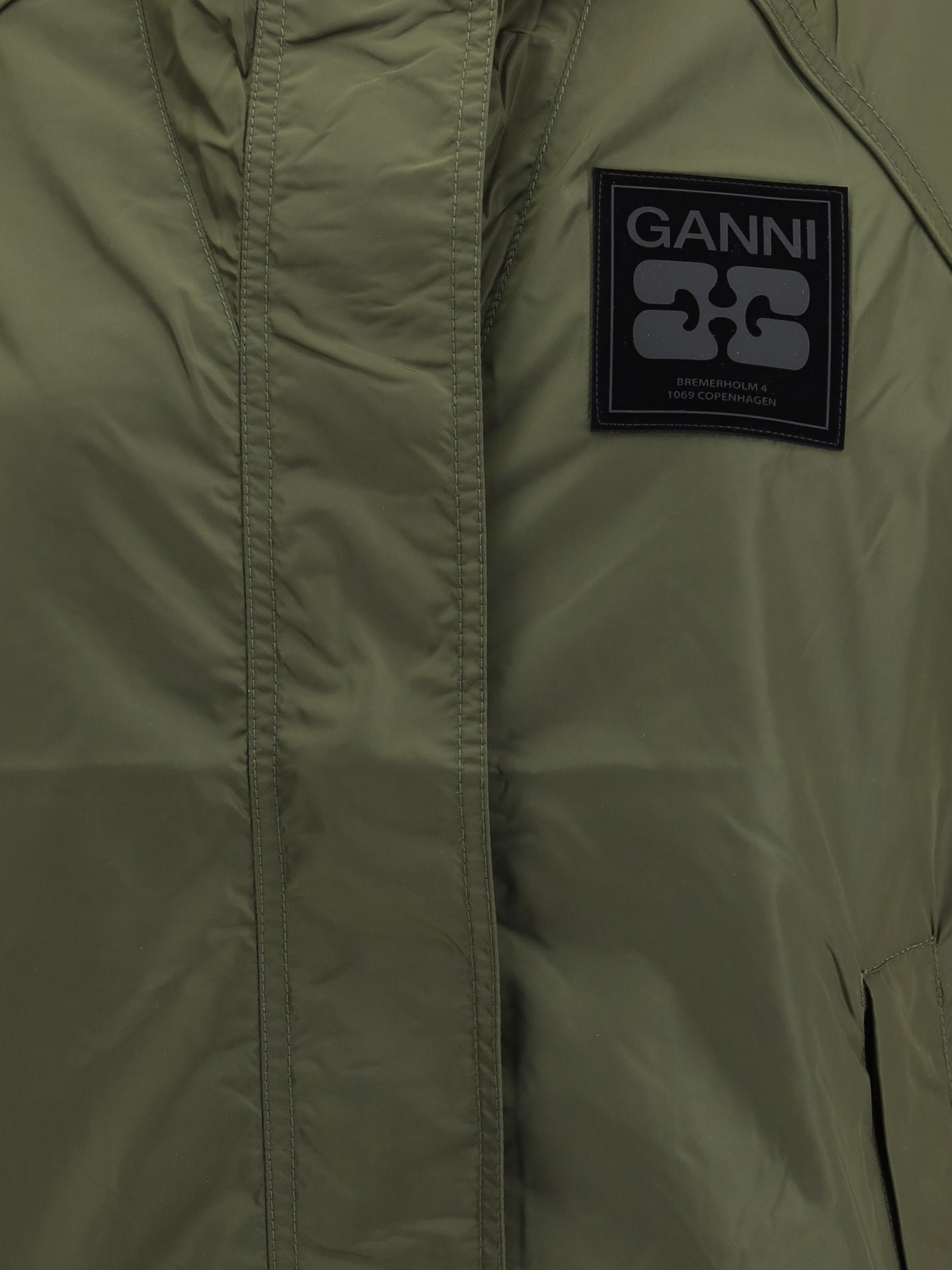 Ganni Women Waterproof Jacket GANNI