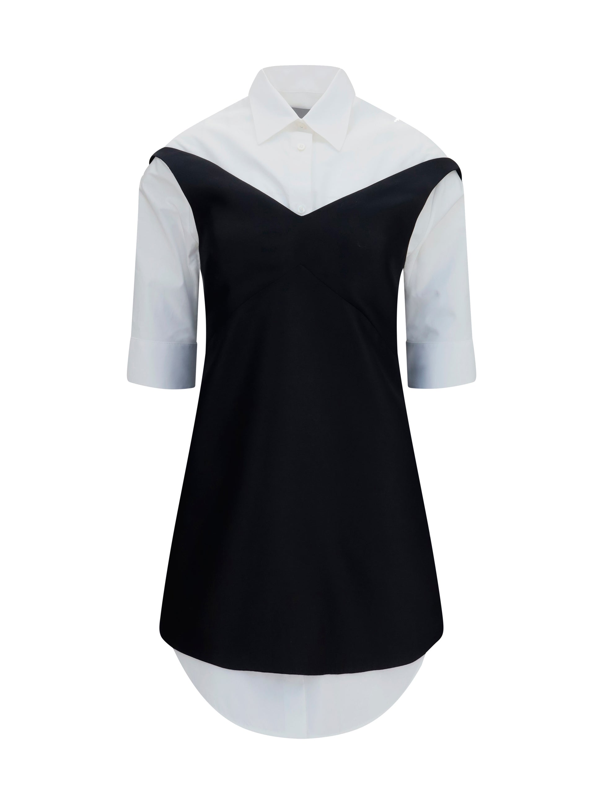 Balenciaga Women Hybrid Shirt Dress BALENCIAGA
