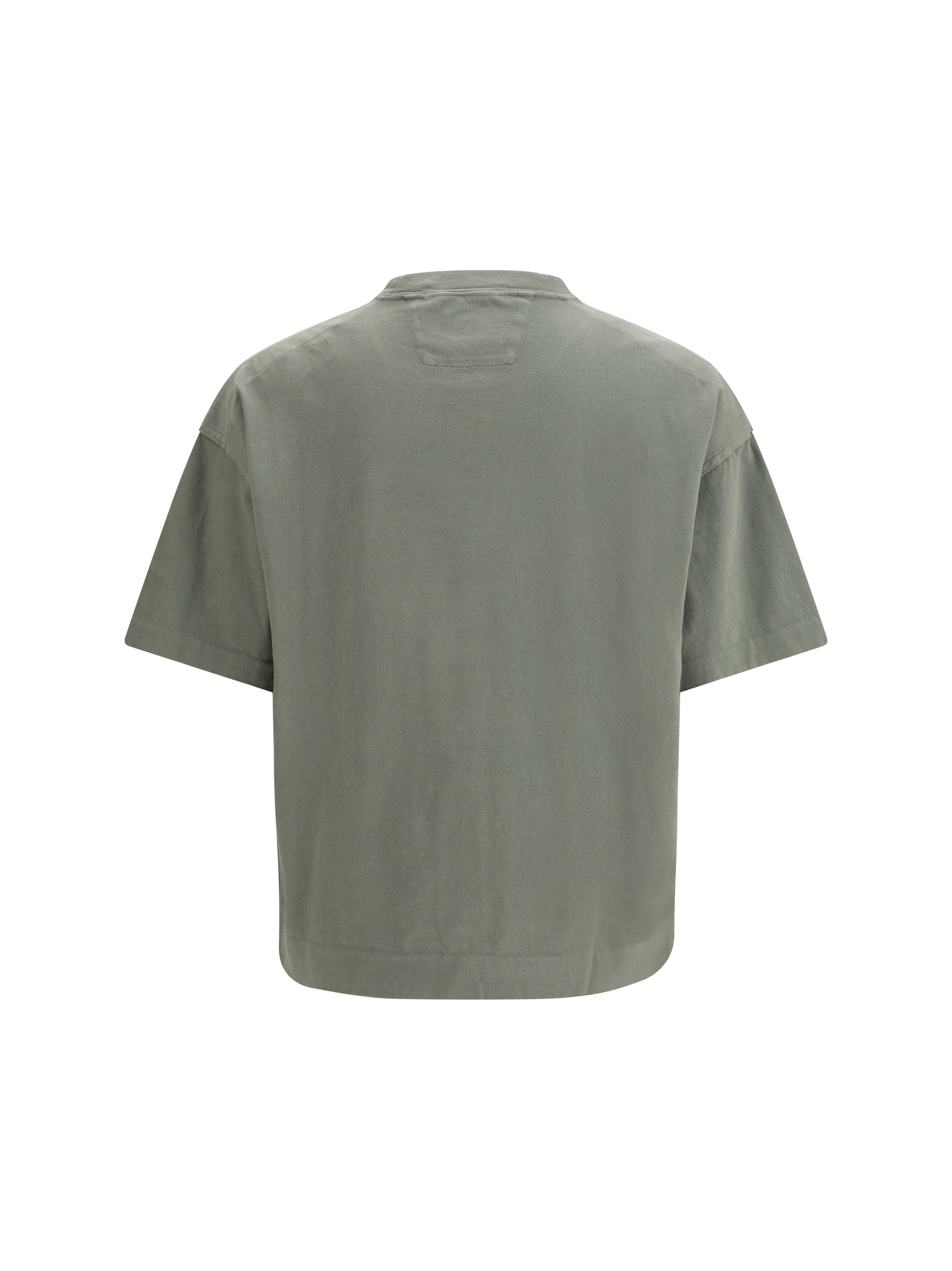 C.P. Company Men 20/1 Jersey Short Sleeve Boxy Logo T-Shirt C.P. COMPANY