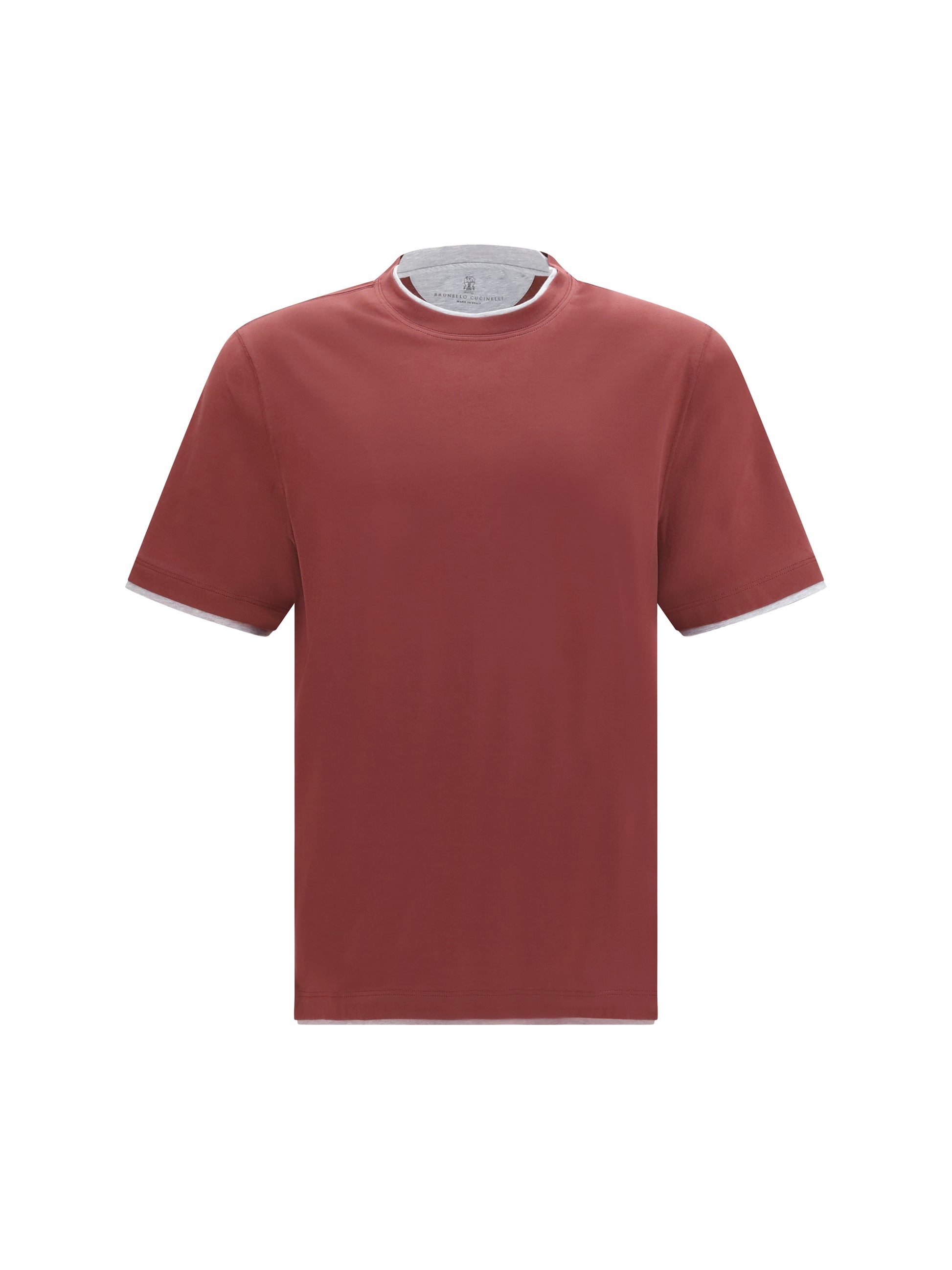 Brunello Cucinelli Men Cotton T-Shirt BRUNELLO CUCINELLI
